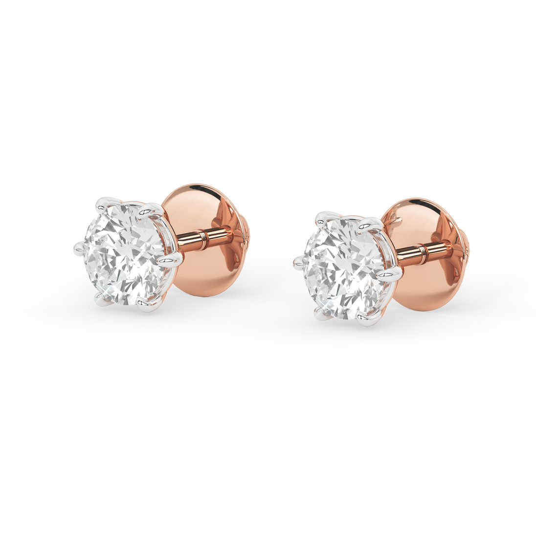 2.5 CT Dulcie Solitaire Earrings
