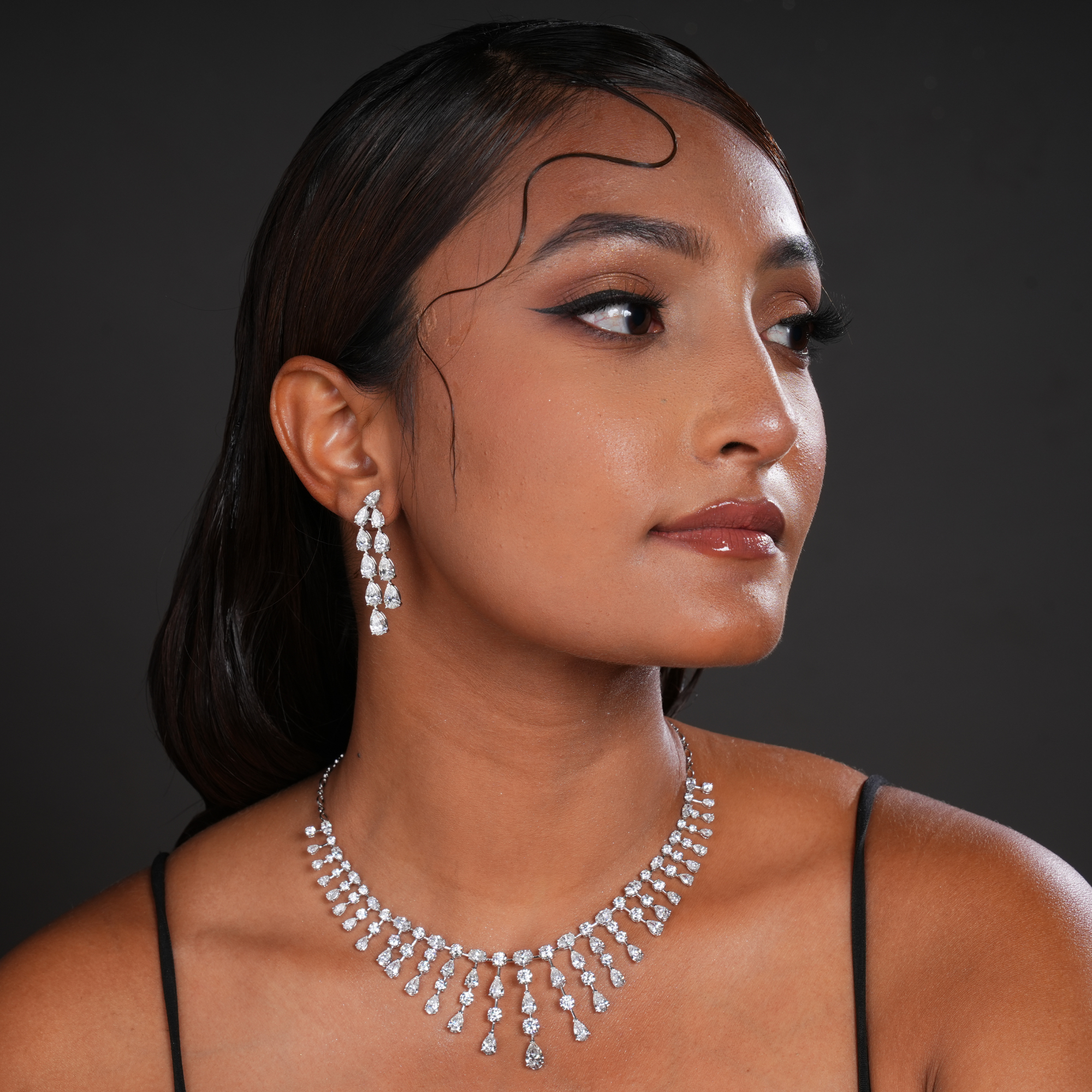 Divine Dazzle Diamond Necklace