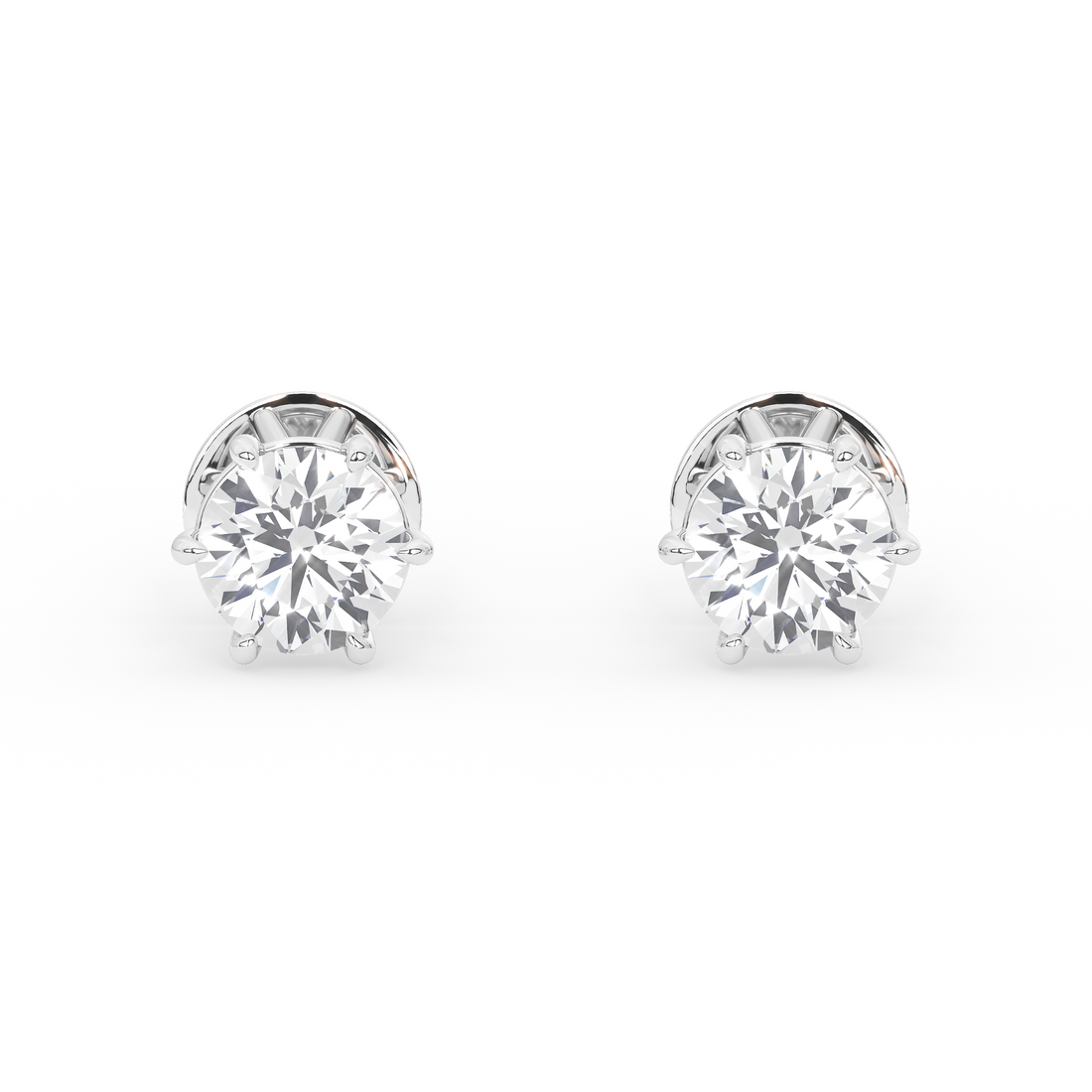 2.5 CT Dulcie Solitaire Earrings