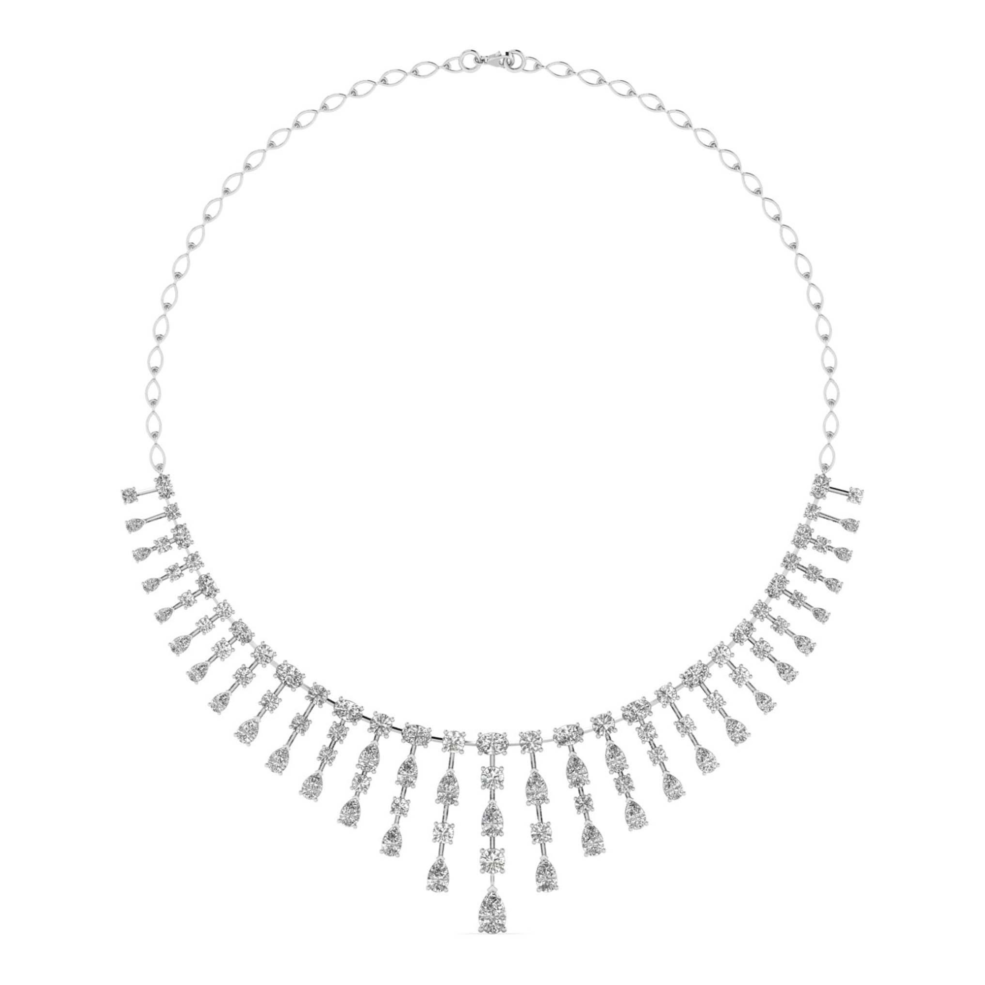 Divine Dazzle Diamond Necklace