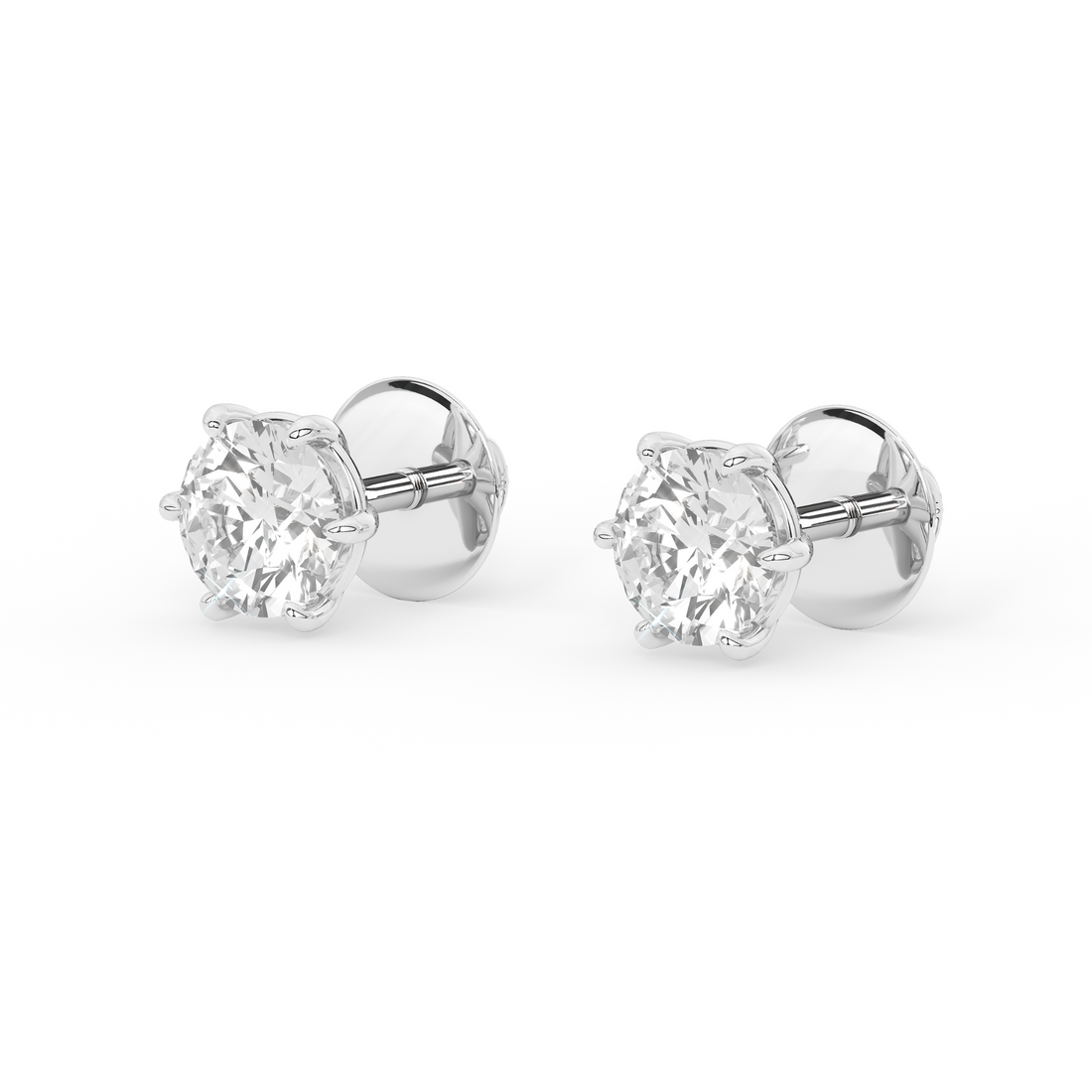 2.5 CT Dulcie Solitaire Earrings