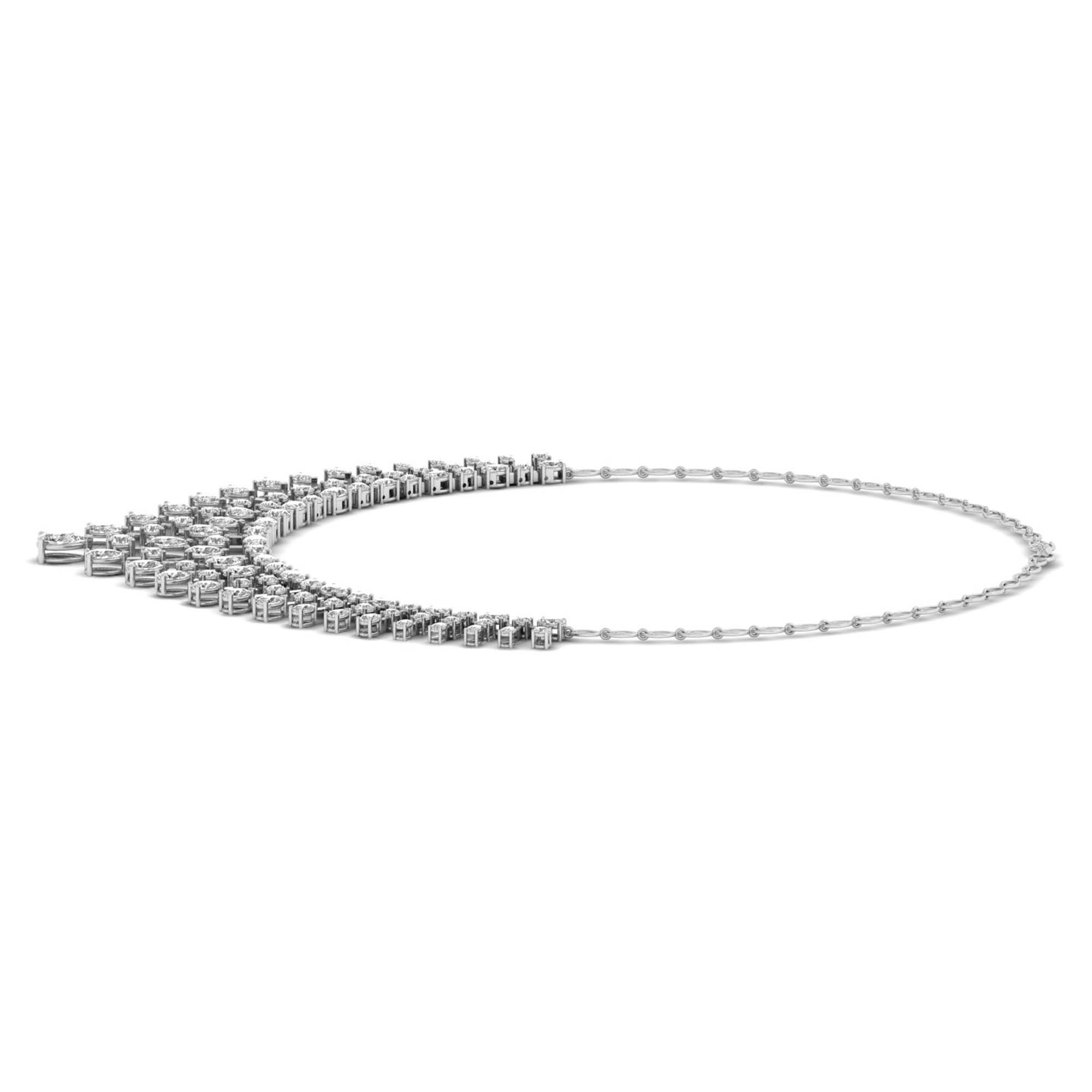Divine Dazzle Diamond Necklace