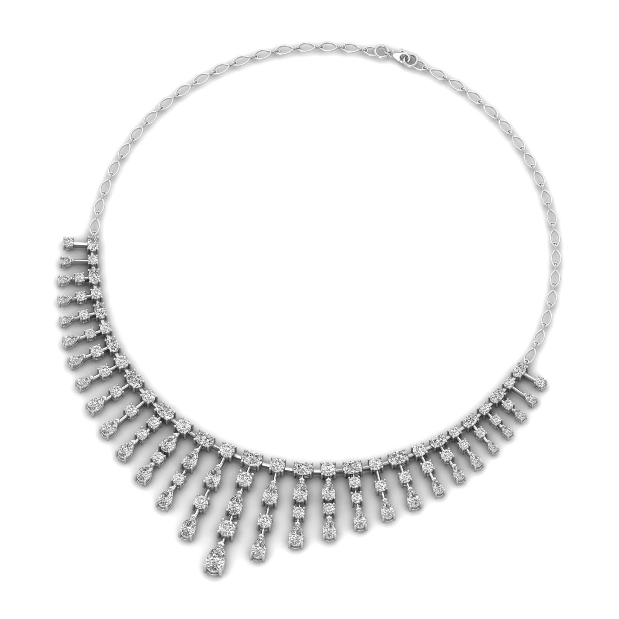 Divine Dazzle Diamond Necklace