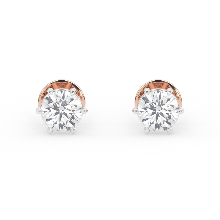 2 CT Valentina Solitaire Earrings