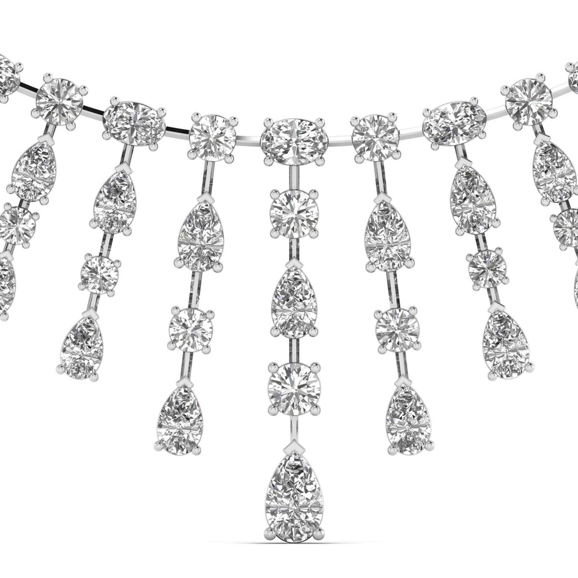 Divine Dazzle Diamond Necklace