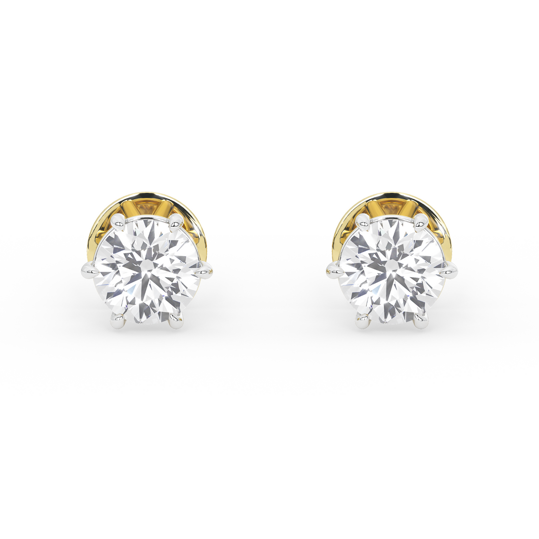 2.5 CT Dulcie Solitaire Earrings