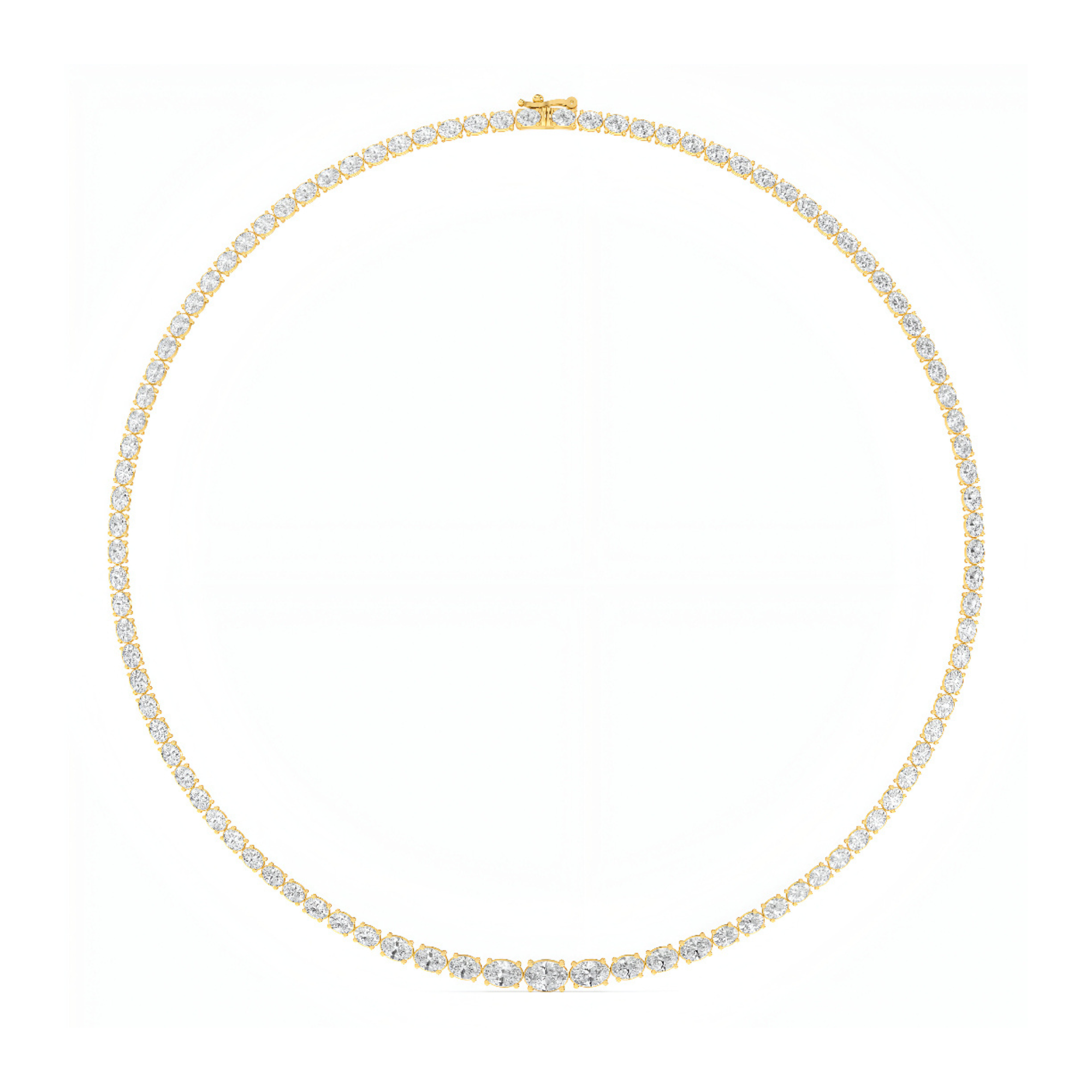 Selene's Whisper Diamond Necklace