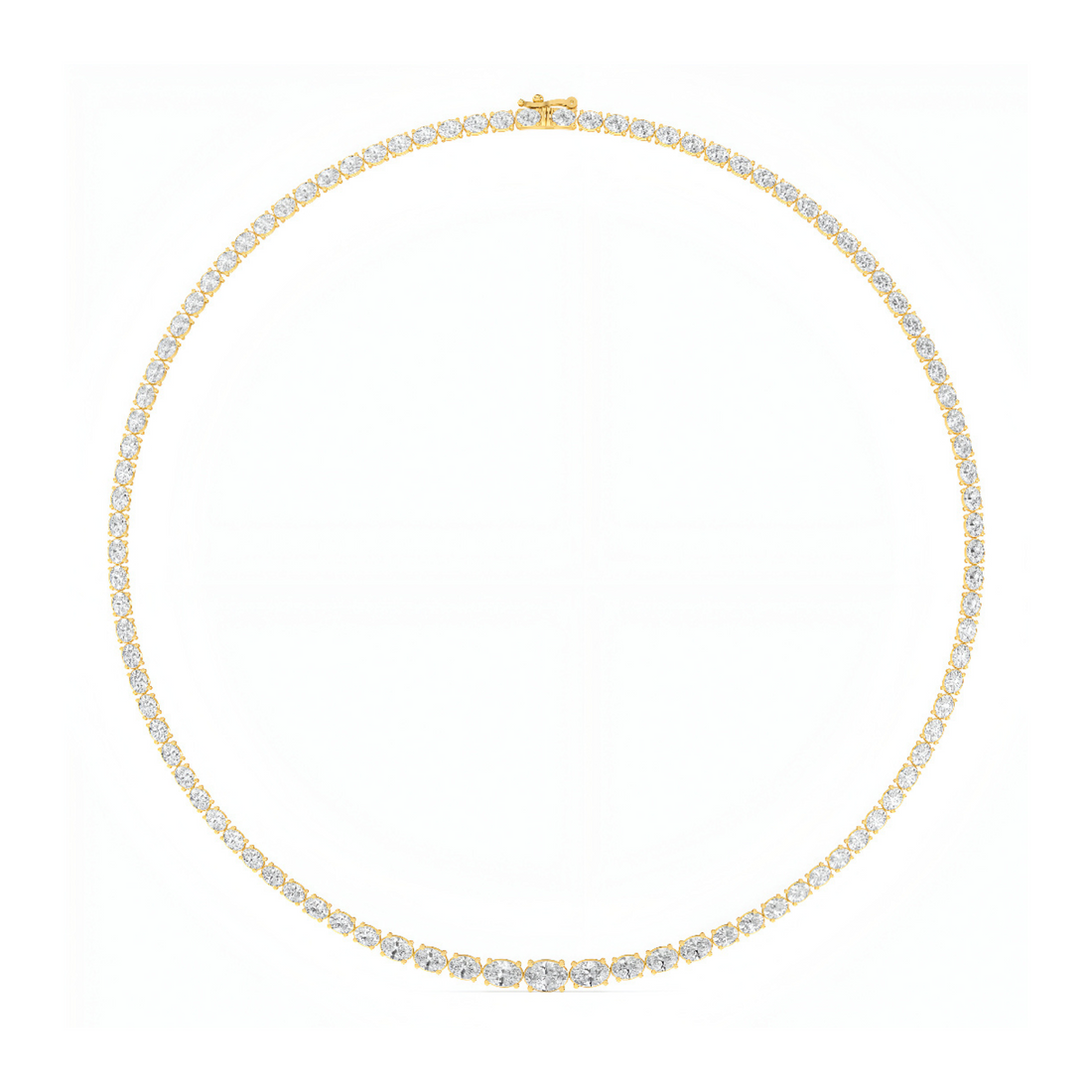 Selene's Whisper Diamond Necklace