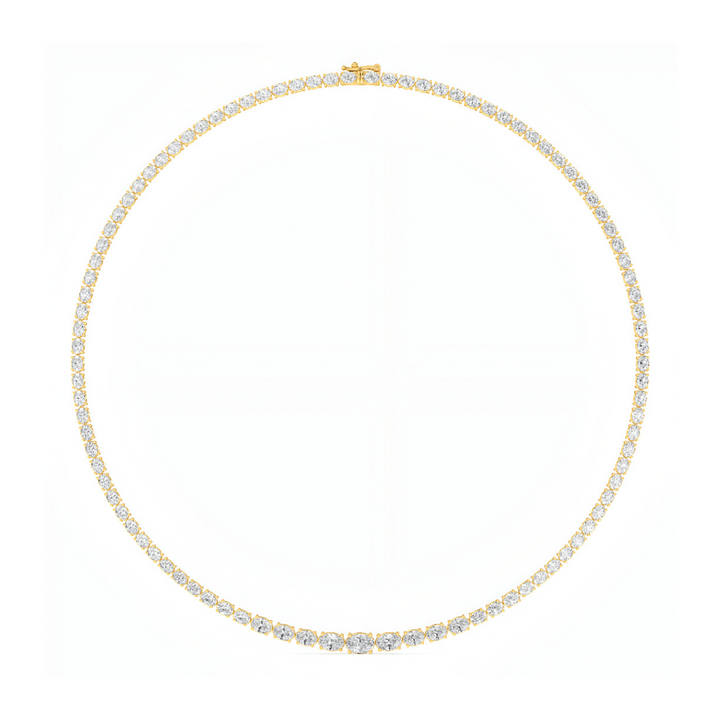 Selene's Whisper Diamond Necklace