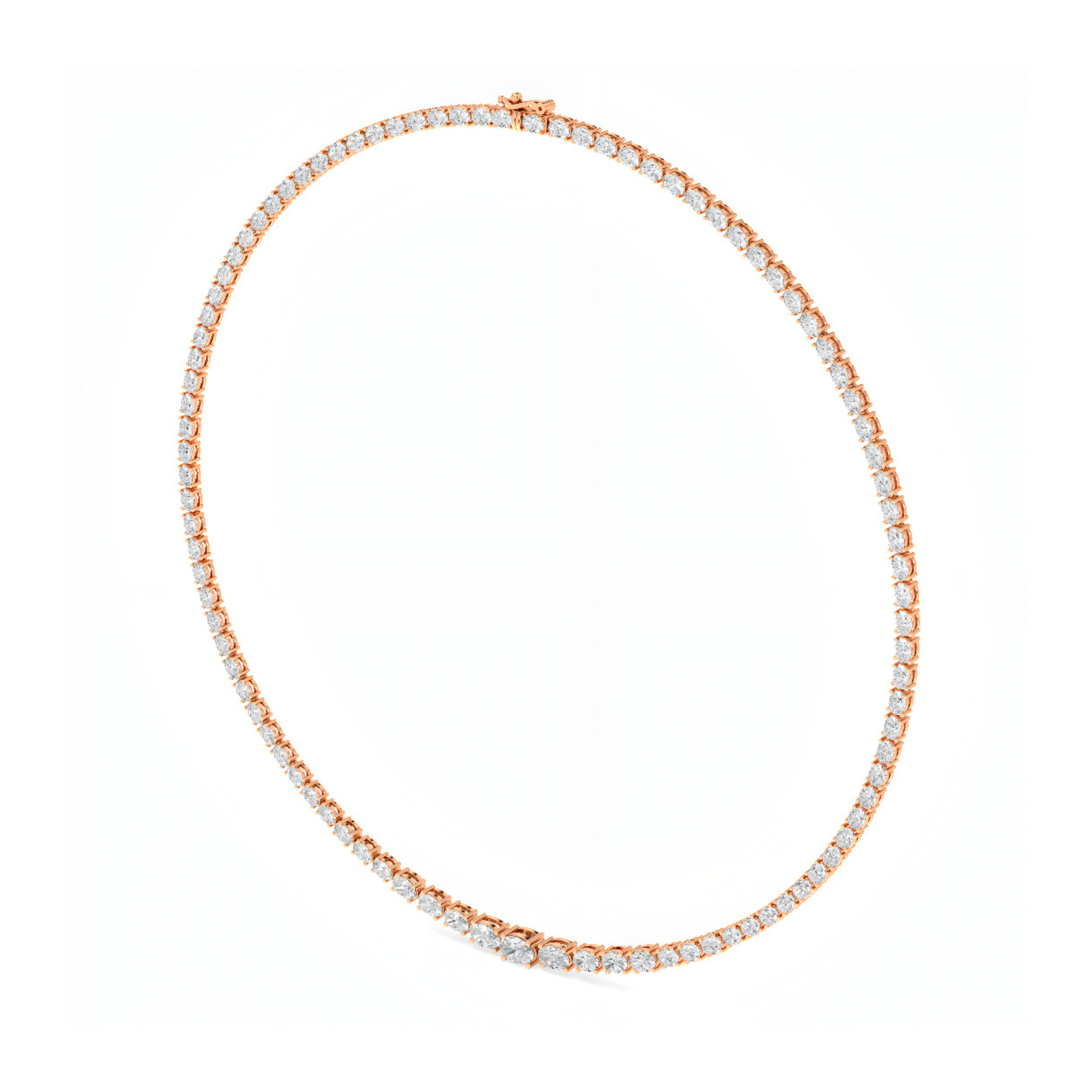 Selene's Whisper Diamond Necklace