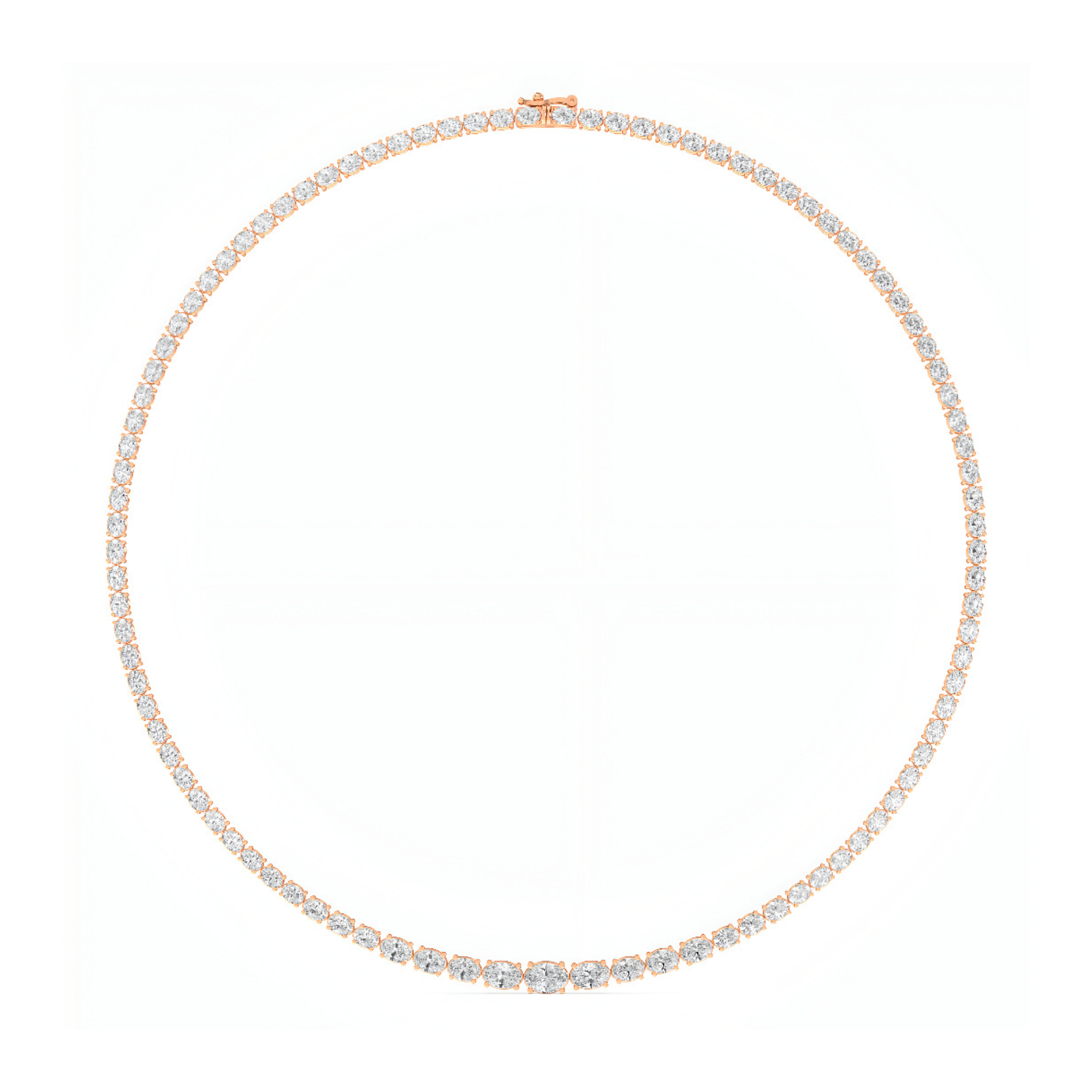 Selene's Whisper Diamond Necklace