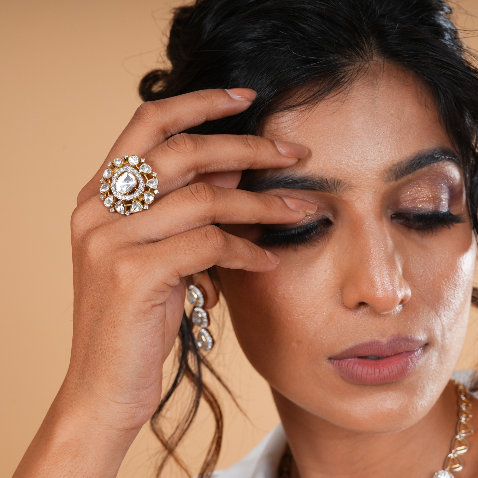 Titania’s Treasure Lab Grown Polki Ring