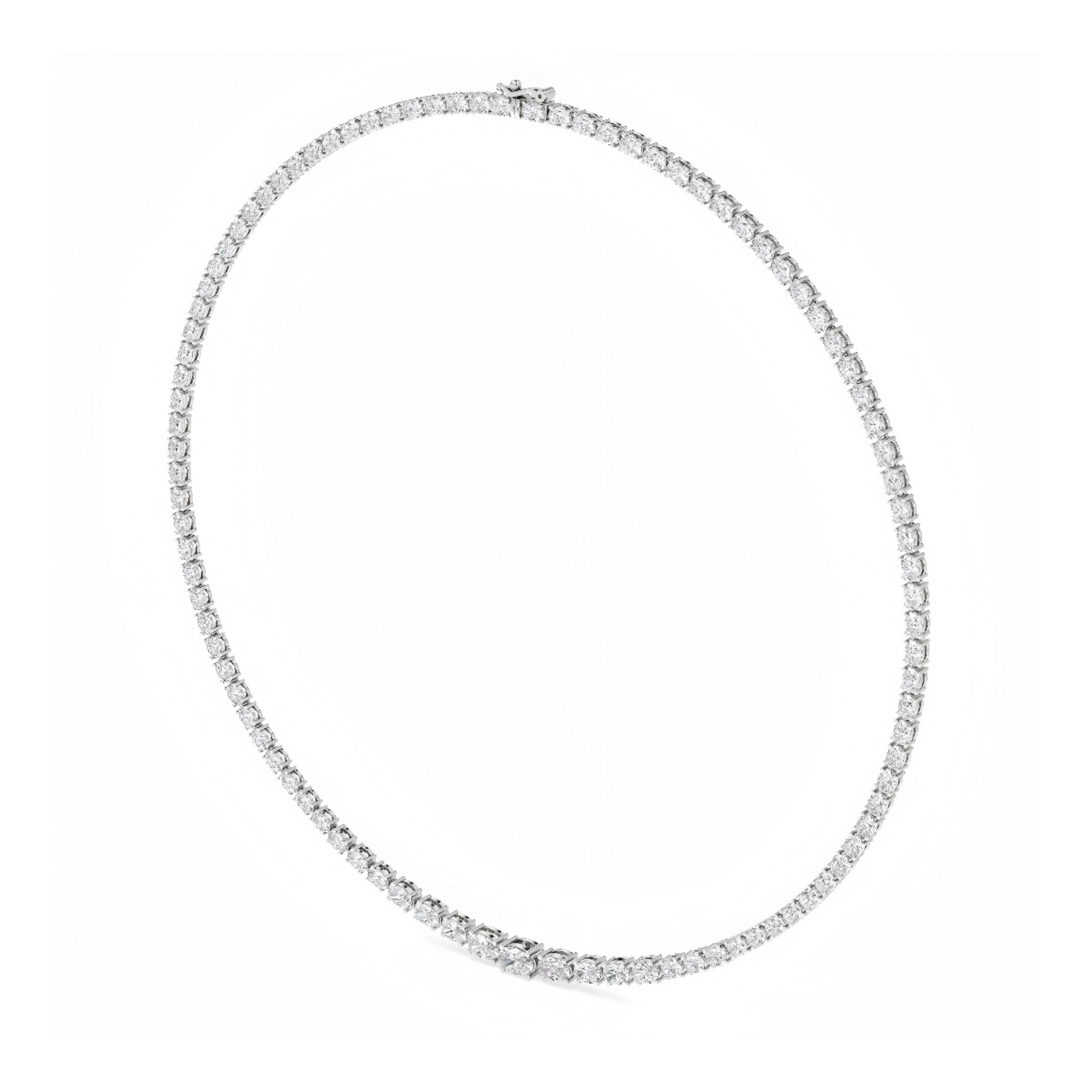 Selene's Whisper Diamond Necklace