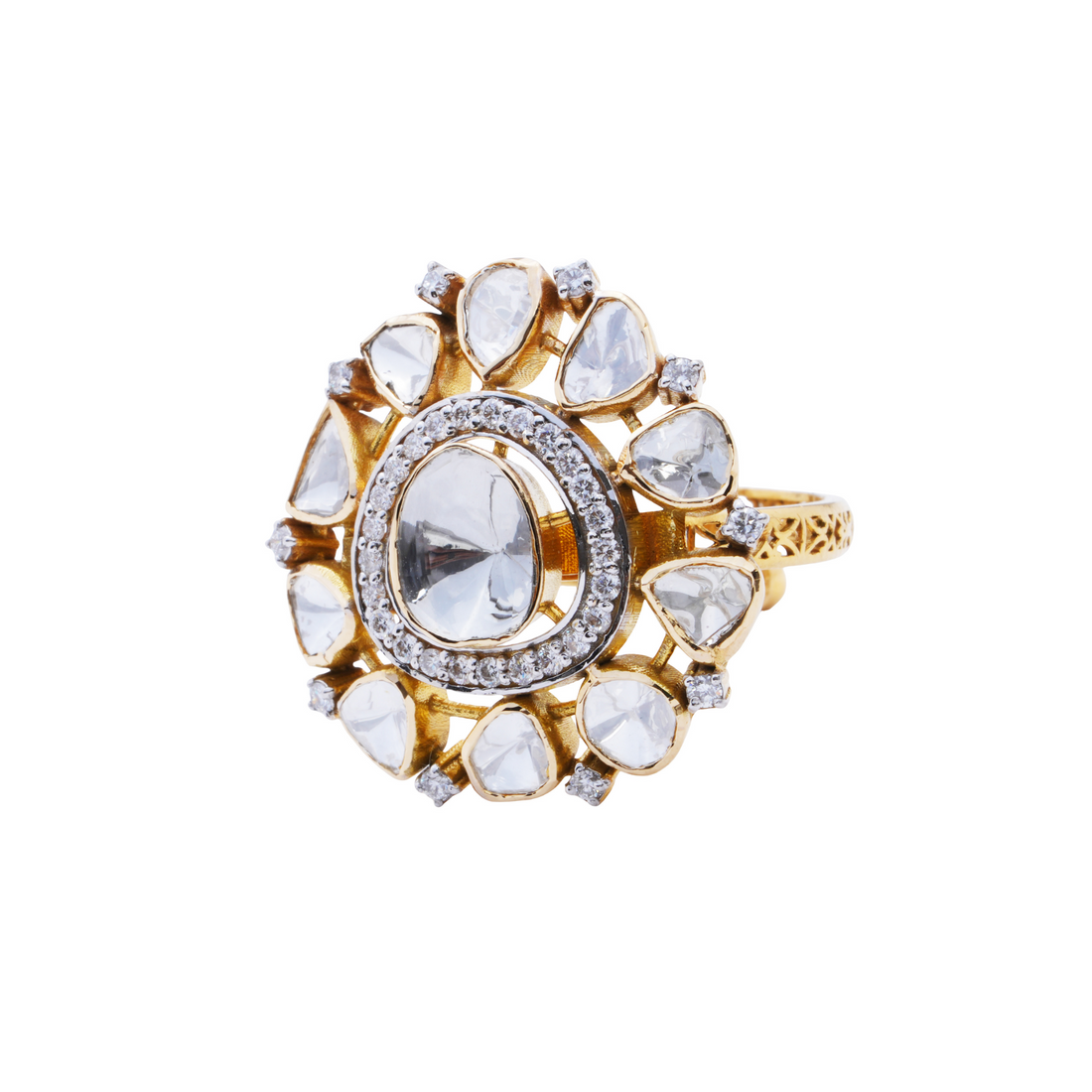 Titania’s Treasure Lab Grown Polki Ring