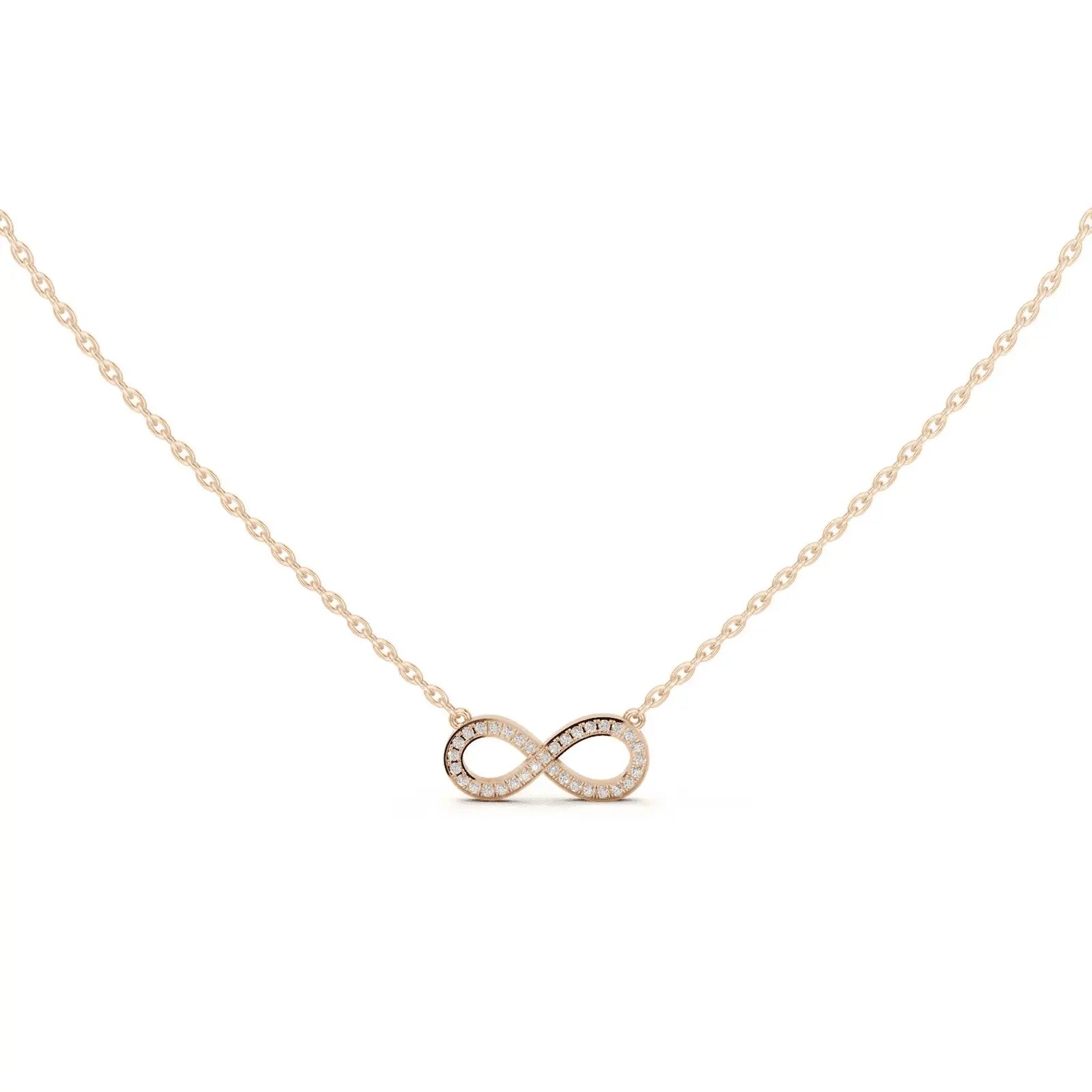 Infinity Diamond Pendant
