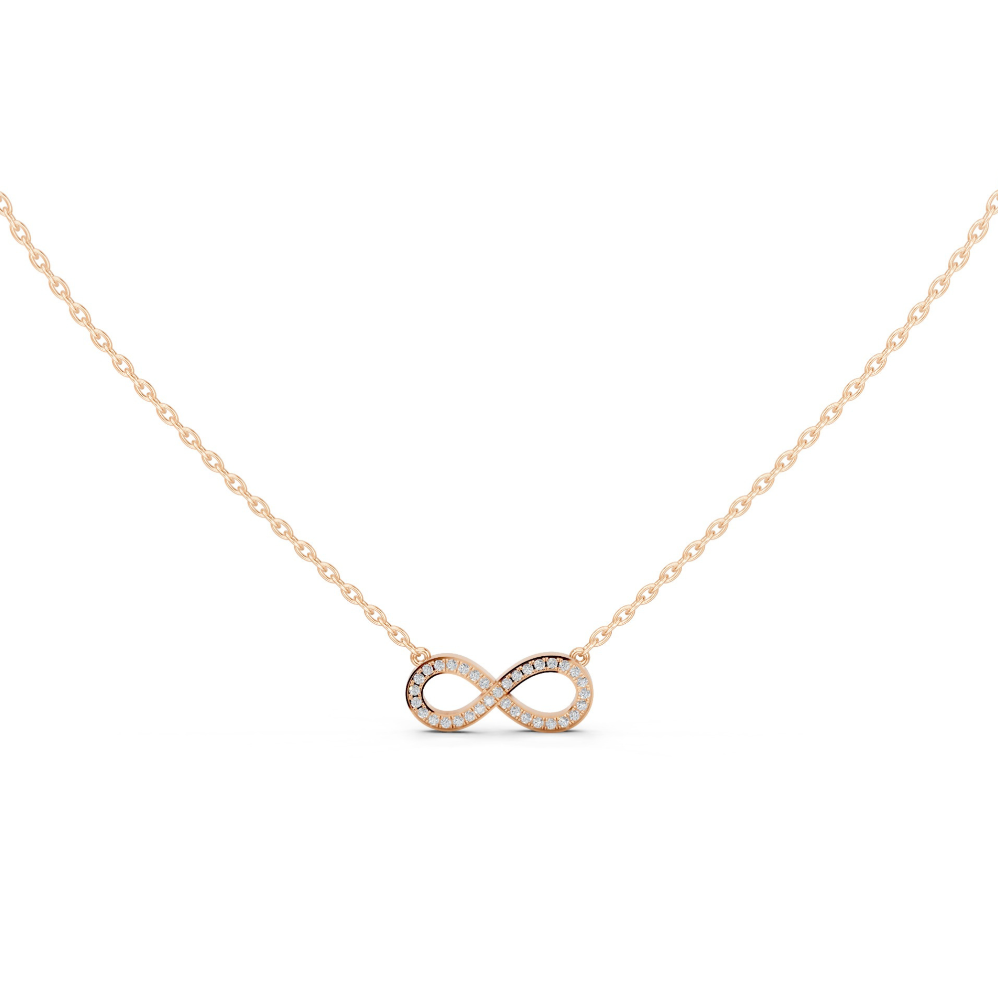 Infinity Diamond Pendant