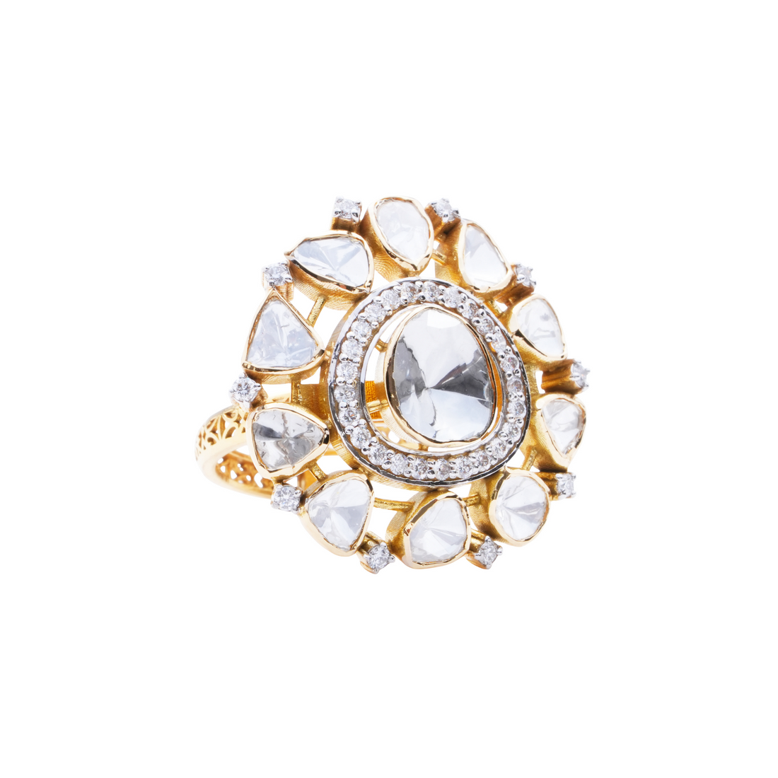 Titania’s Treasure Lab Grown Polki Ring