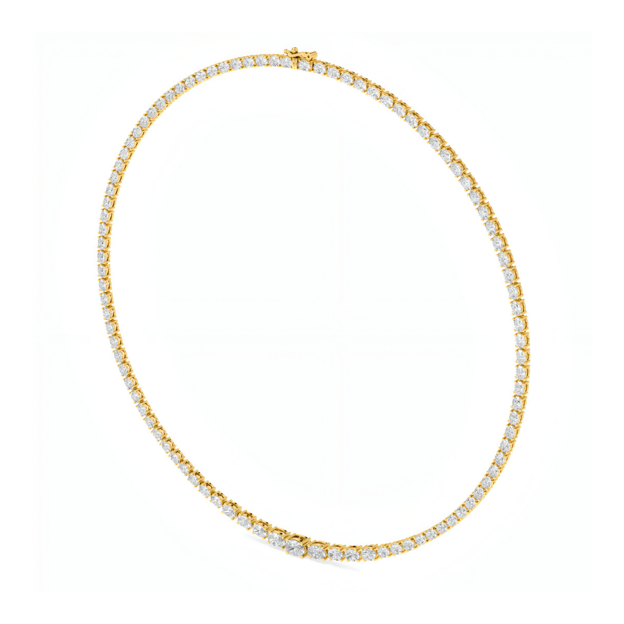 Selene's Whisper Diamond Necklace