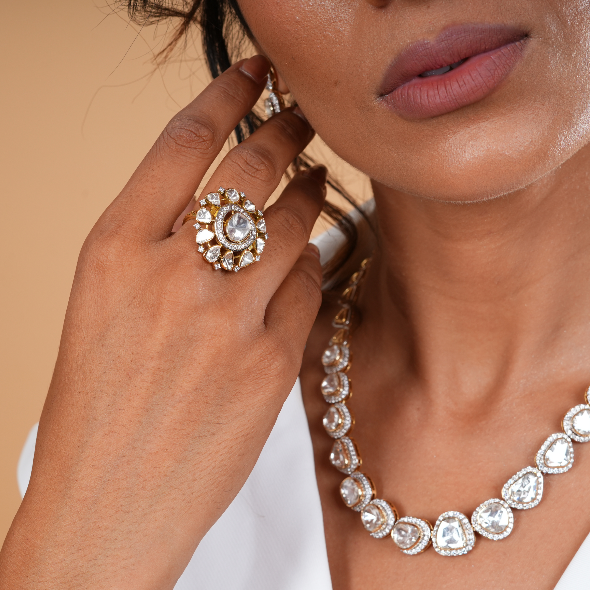 Titania’s Treasure Lab Grown Polki Ring