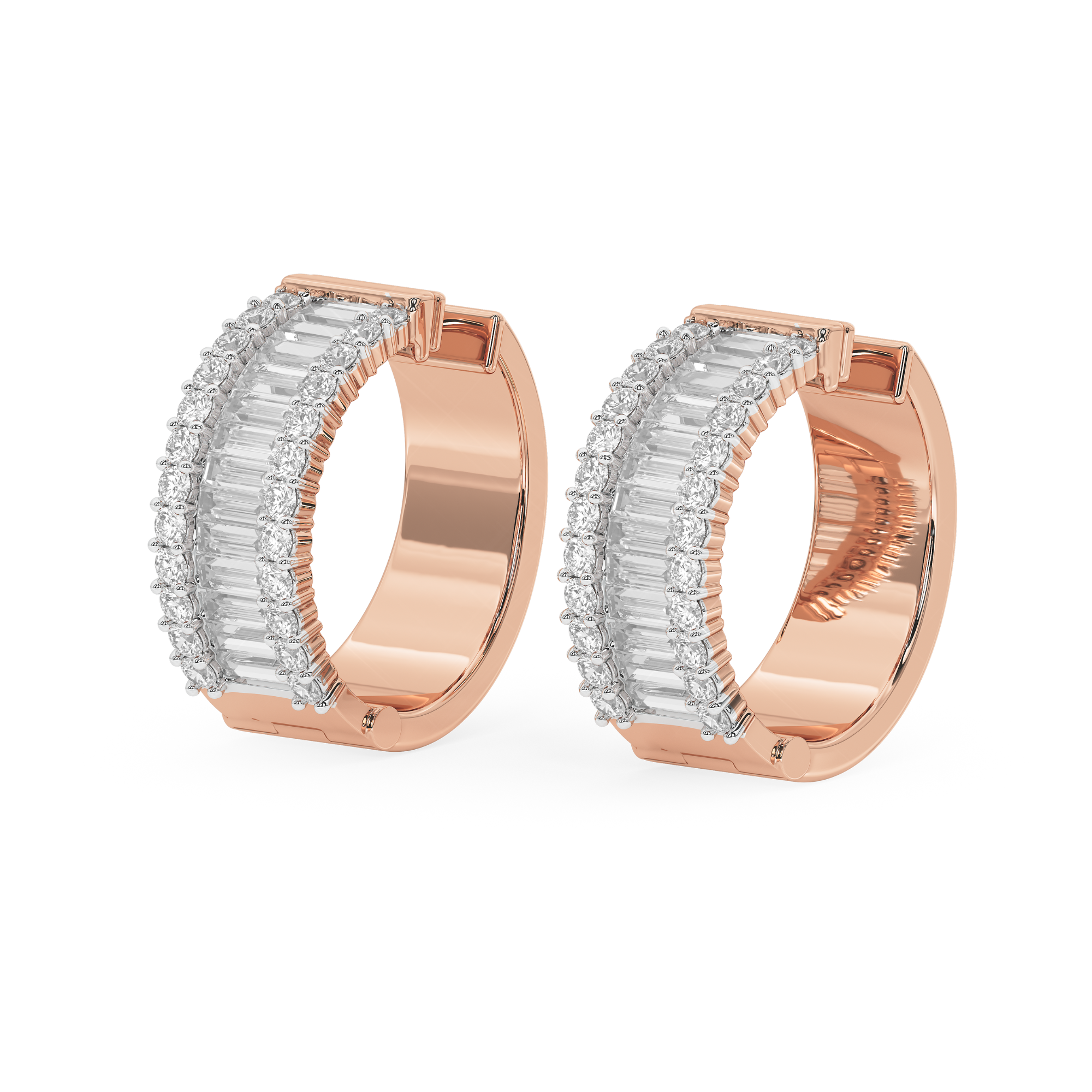 Sovereign Gravitas Diamond Hoops