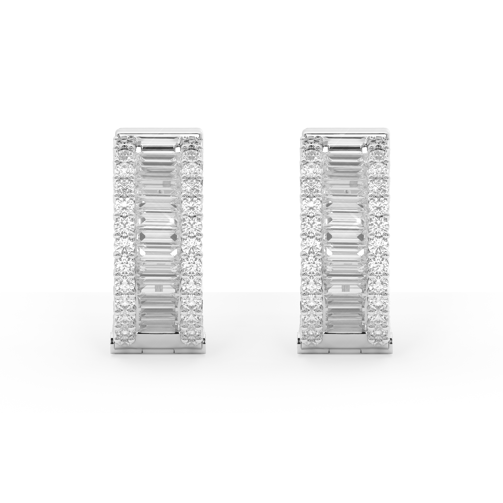 Sovereign Gravitas Diamond Hoops