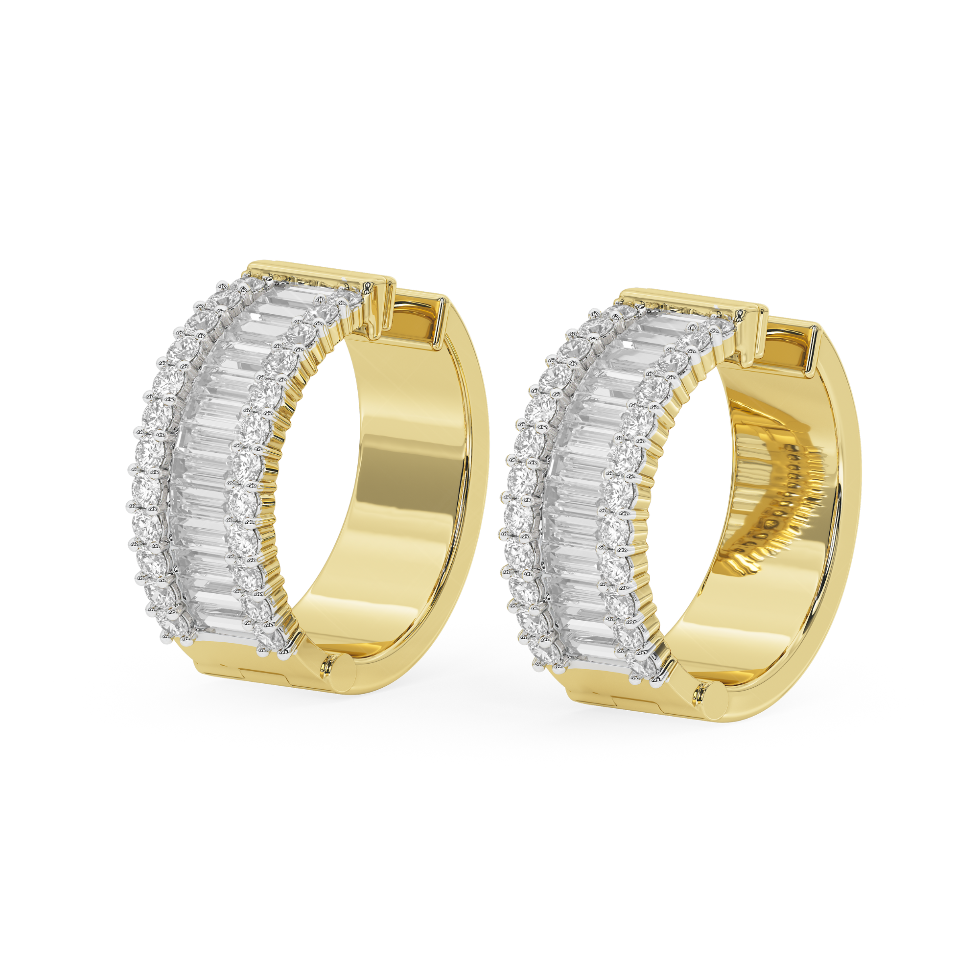 Sovereign Gravitas Diamond Hoops