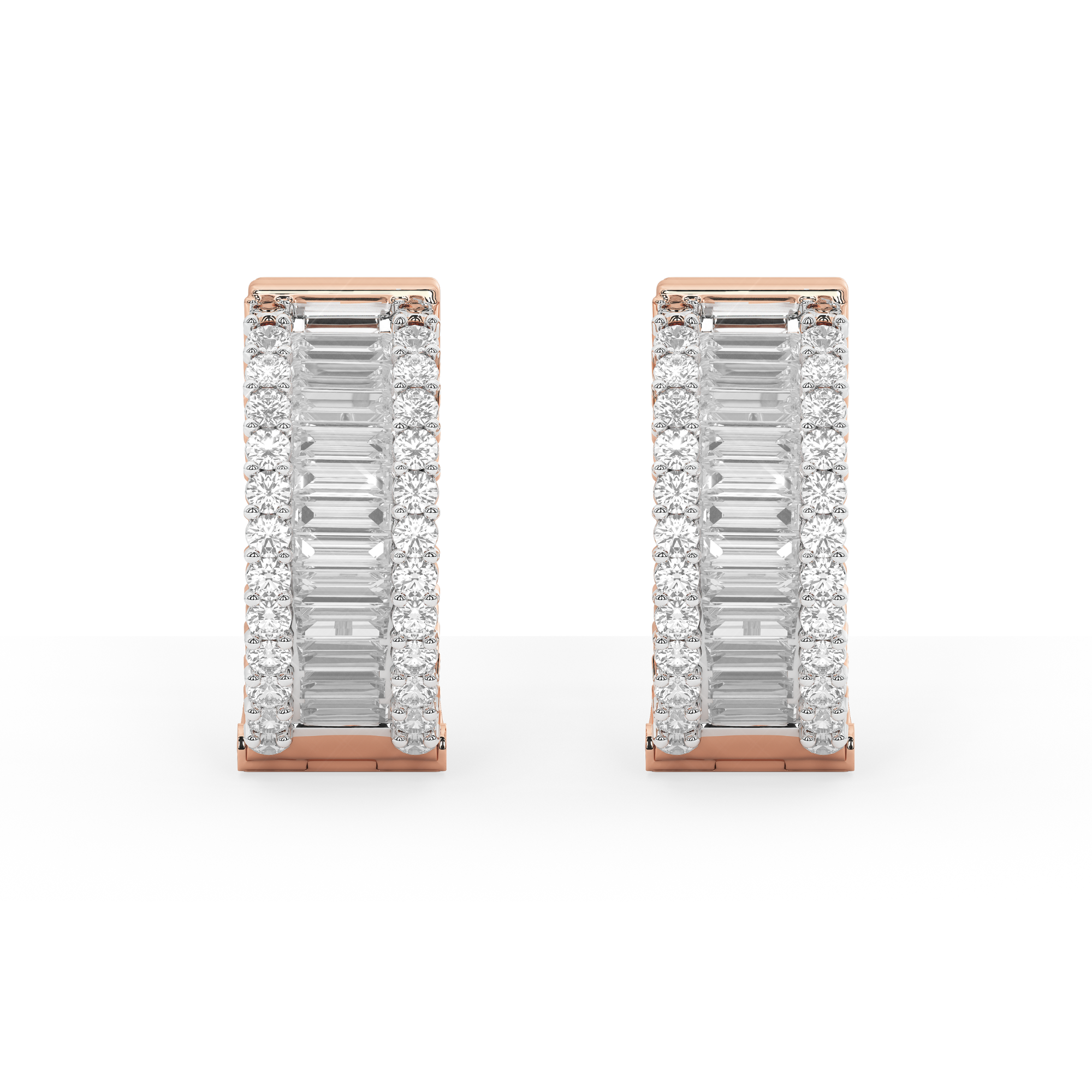 Sovereign Gravitas Diamond Hoops