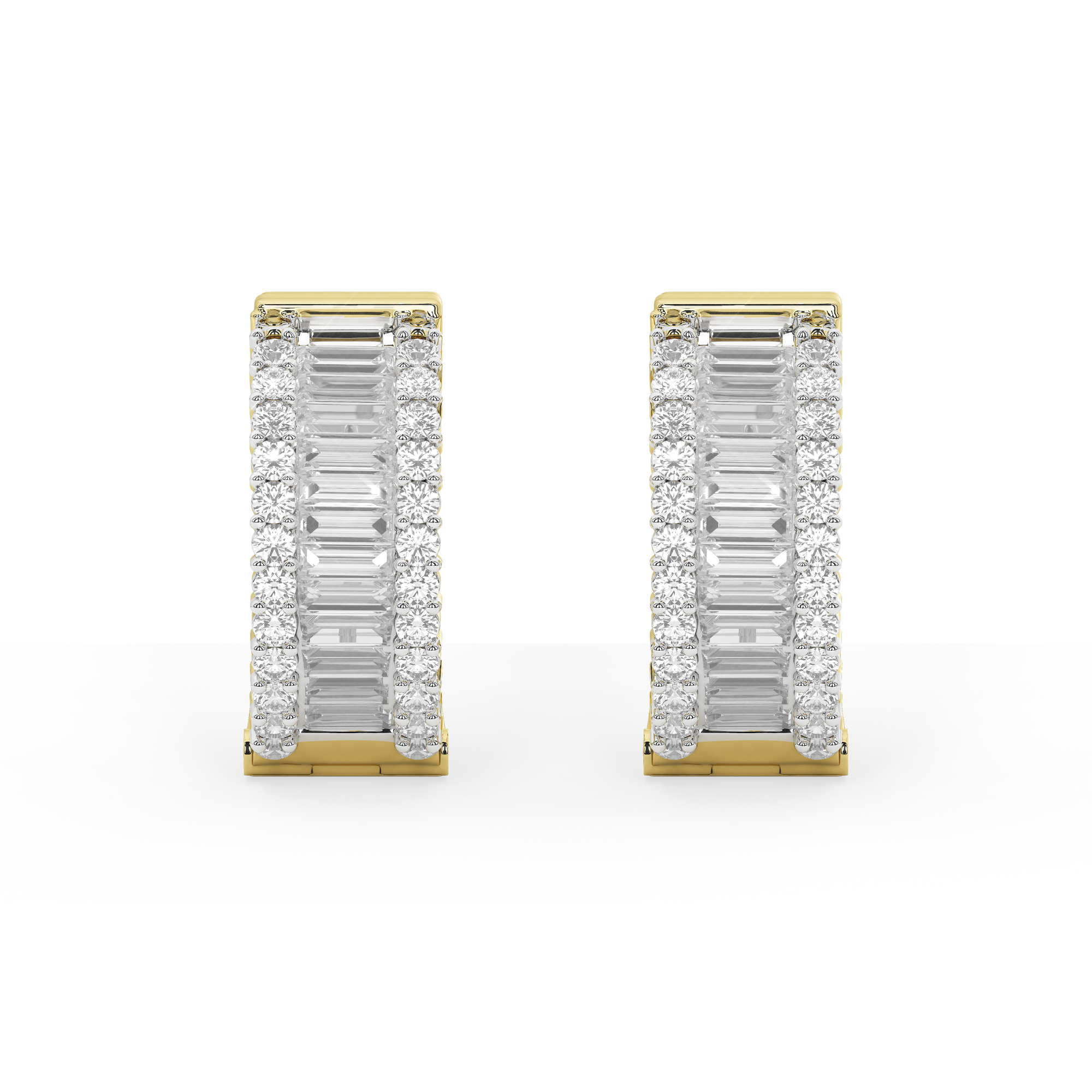 Sovereign Gravitas Diamond Hoops