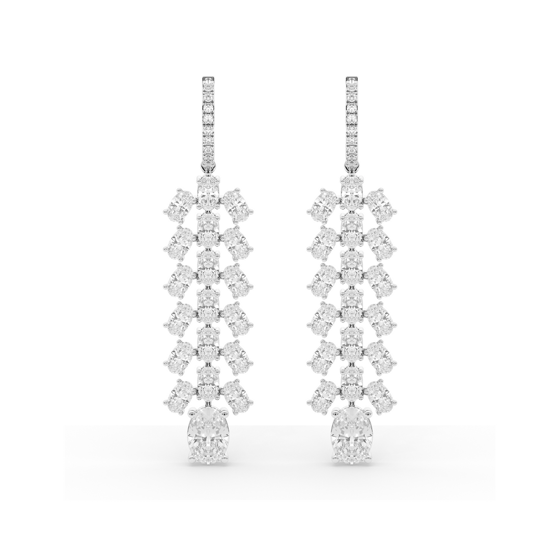 Glided Galaxy Diamond Danglers
