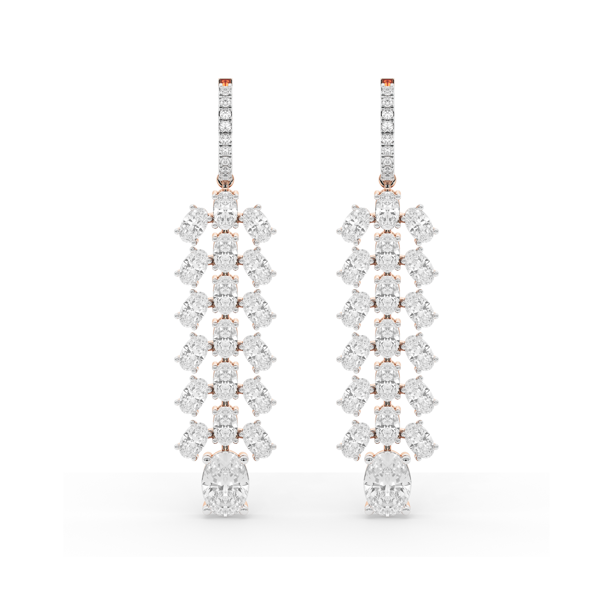 Glided Galaxy Diamond Danglers