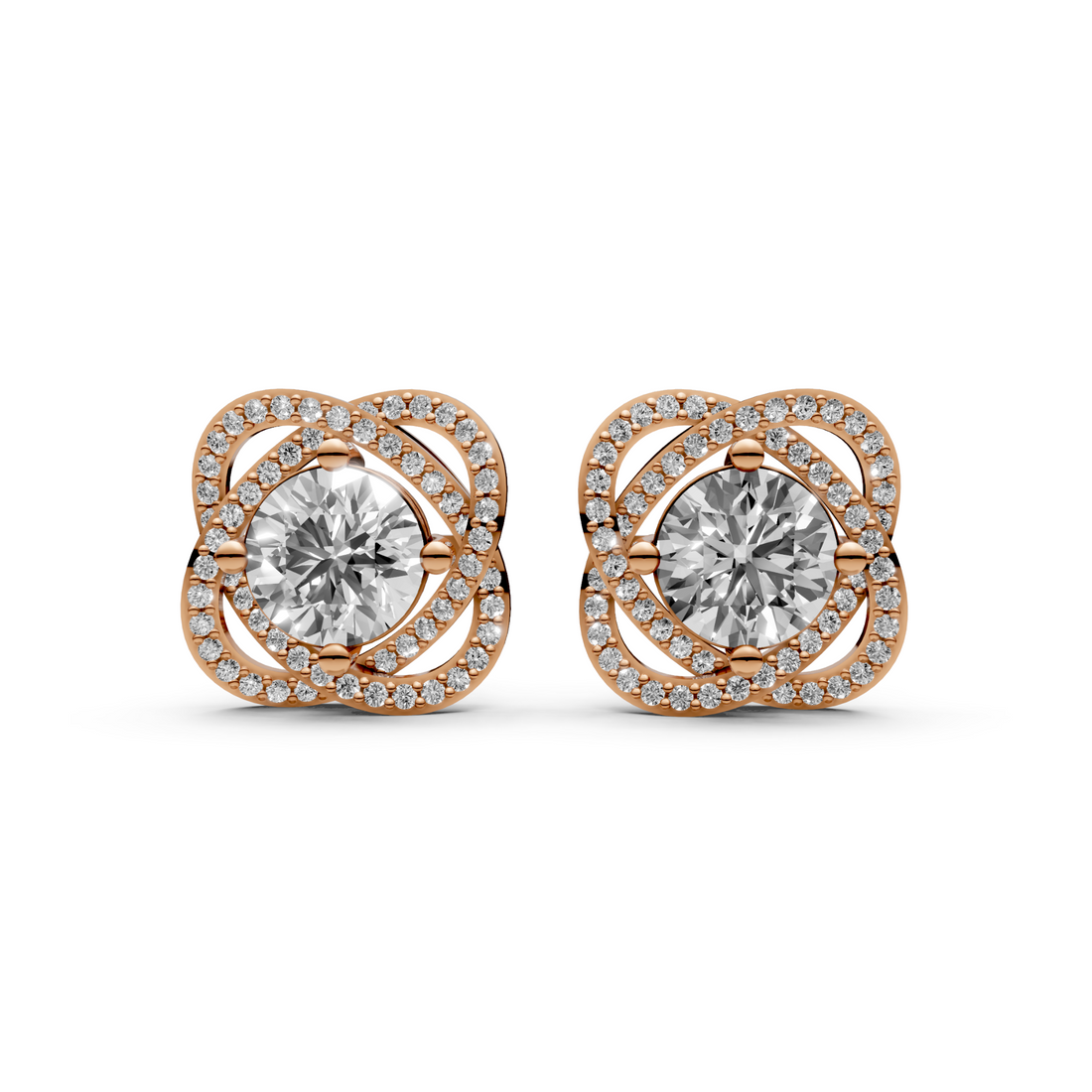 1.2 Carat Round Solitaire with Detachable Floral Jacket