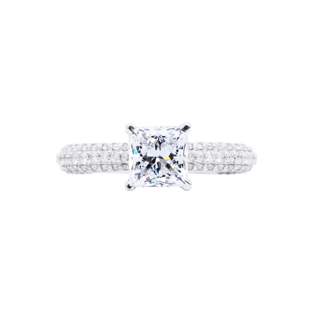 1.5 CT Aetheria Princess Cut Engagement Ring