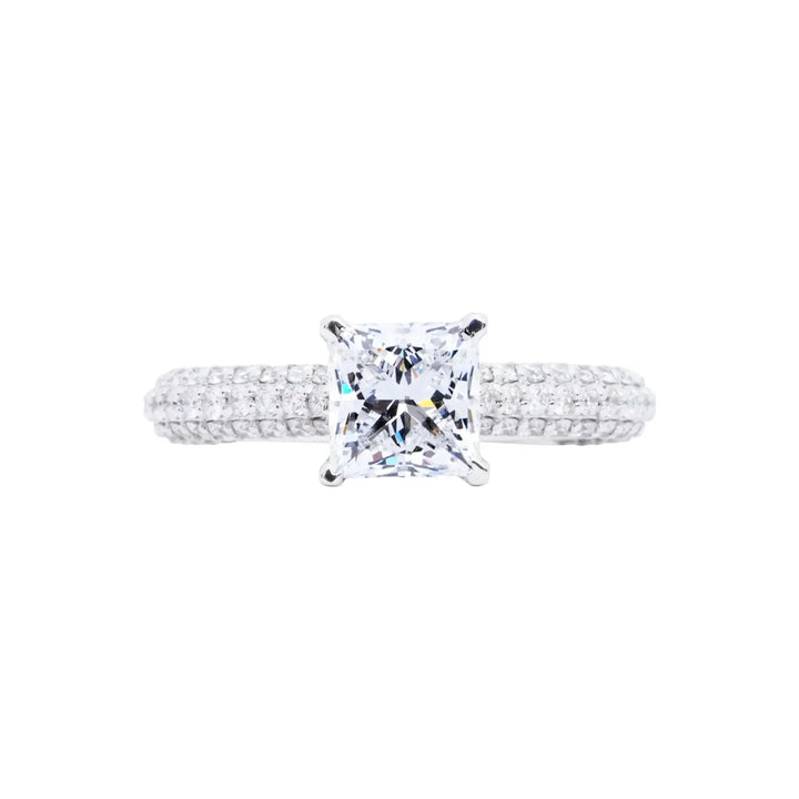 1.5 CT Aetheria Princess Cut Engagement Ring