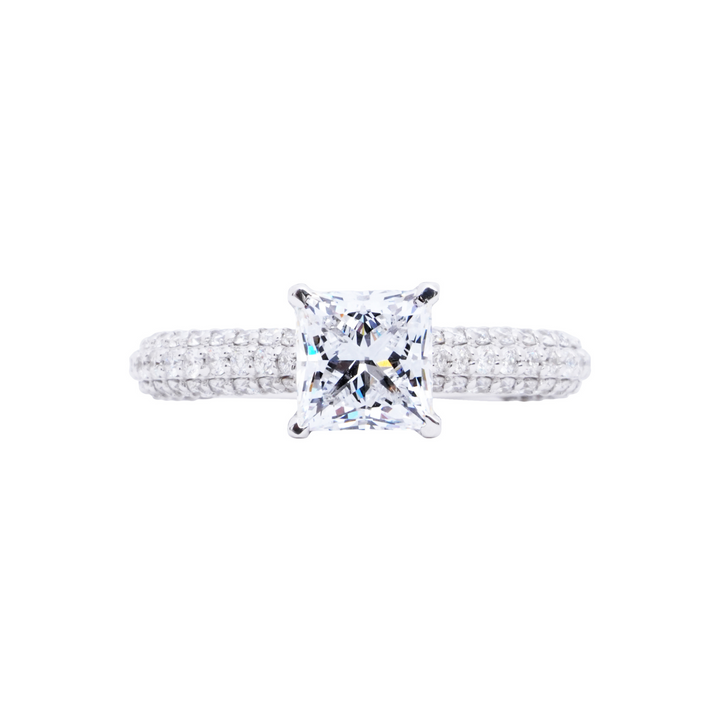 1.5 CT Aetheria Princess Cut Engagement Ring