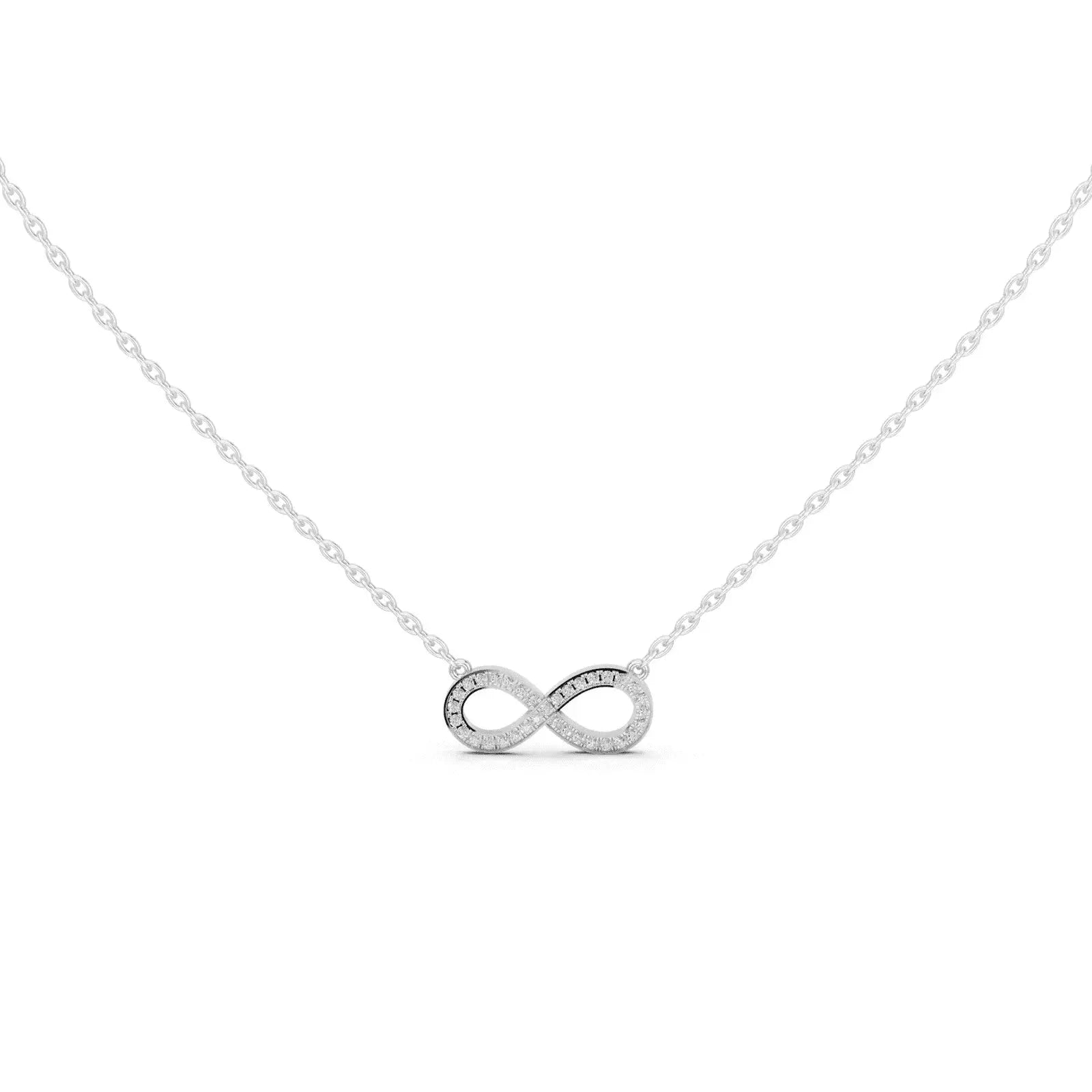 Infinity Diamond Pendant
