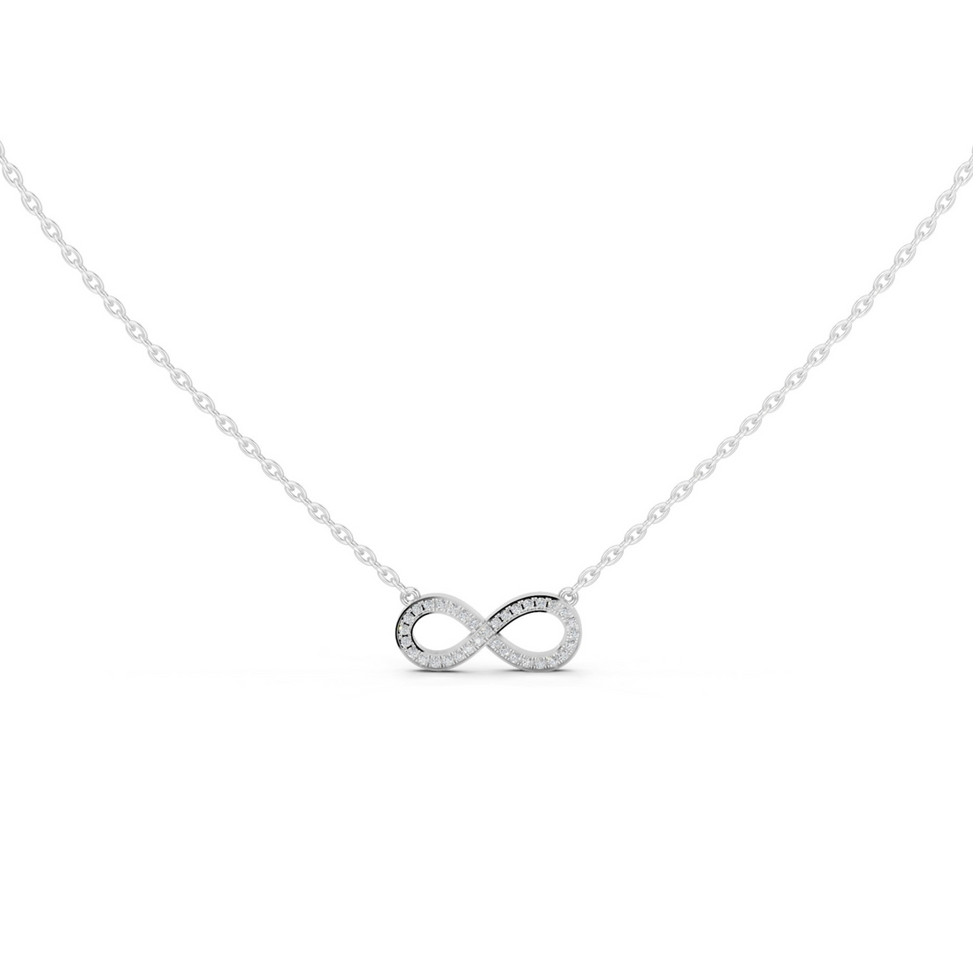 Infinity Diamond Pendant