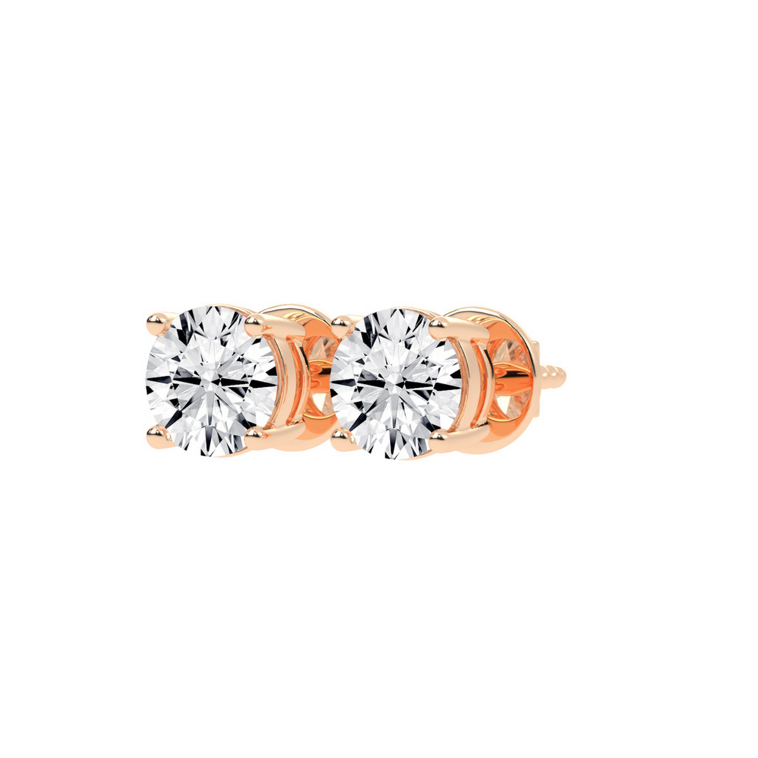 1.5 CT Genevieve Solitaire Earrings