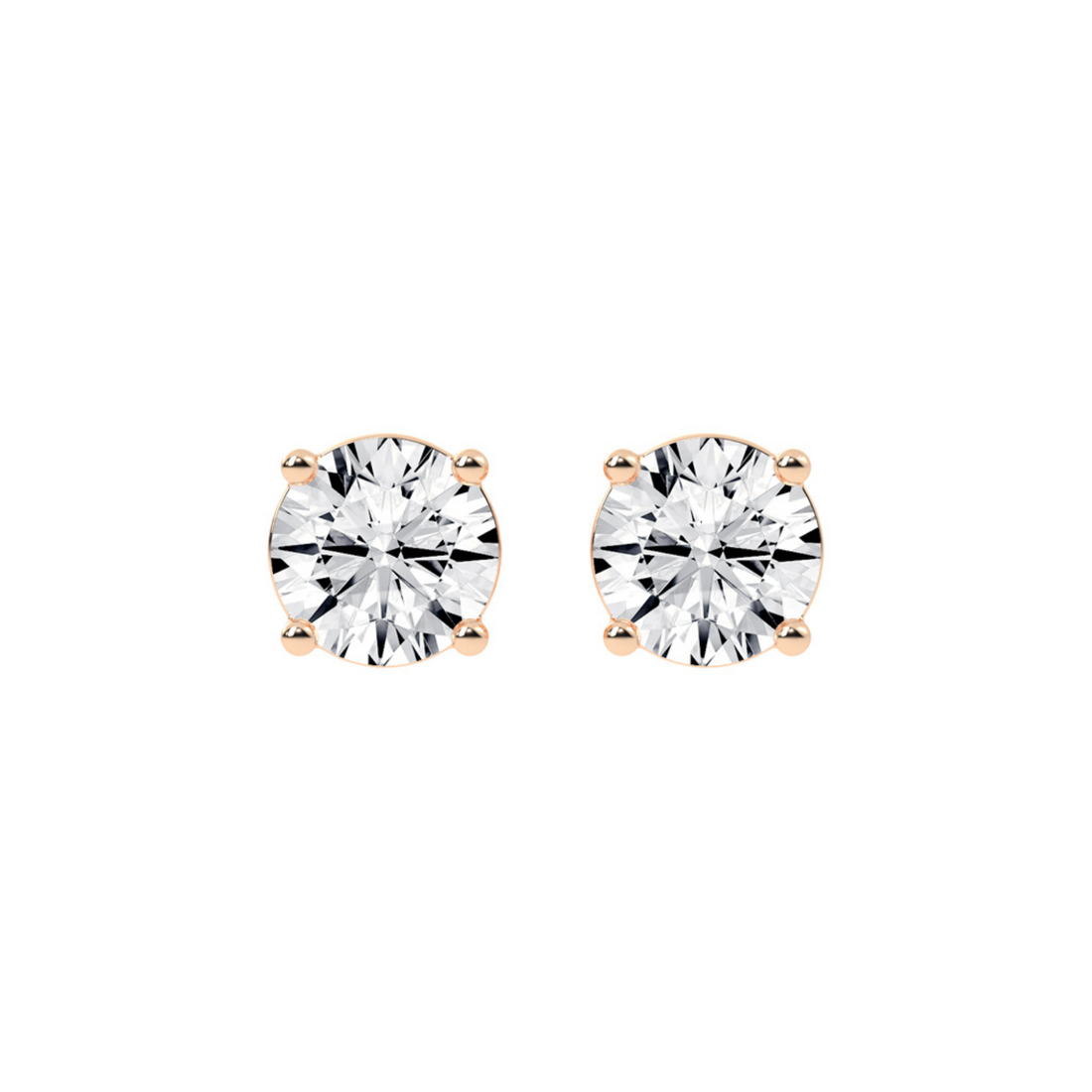 1.5 CT Genevieve Solitaire Earrings