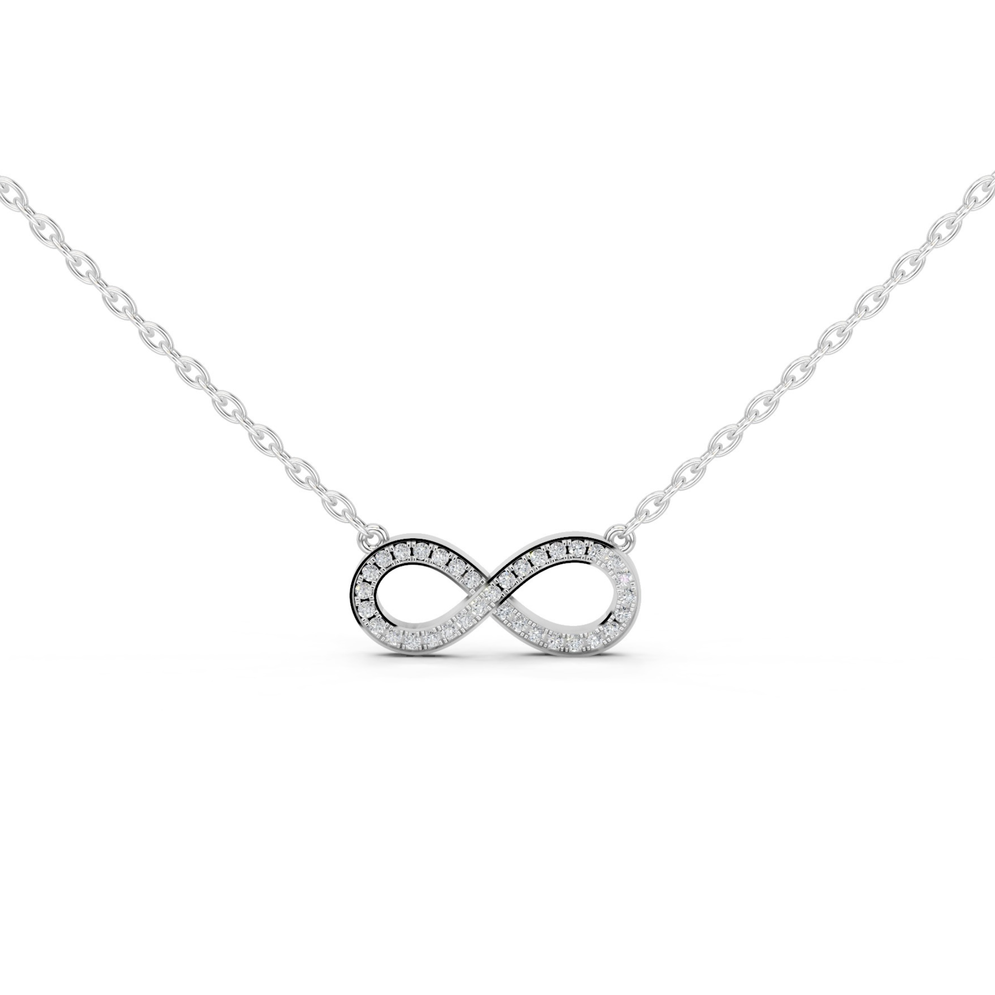 Infinity Diamond Pendant