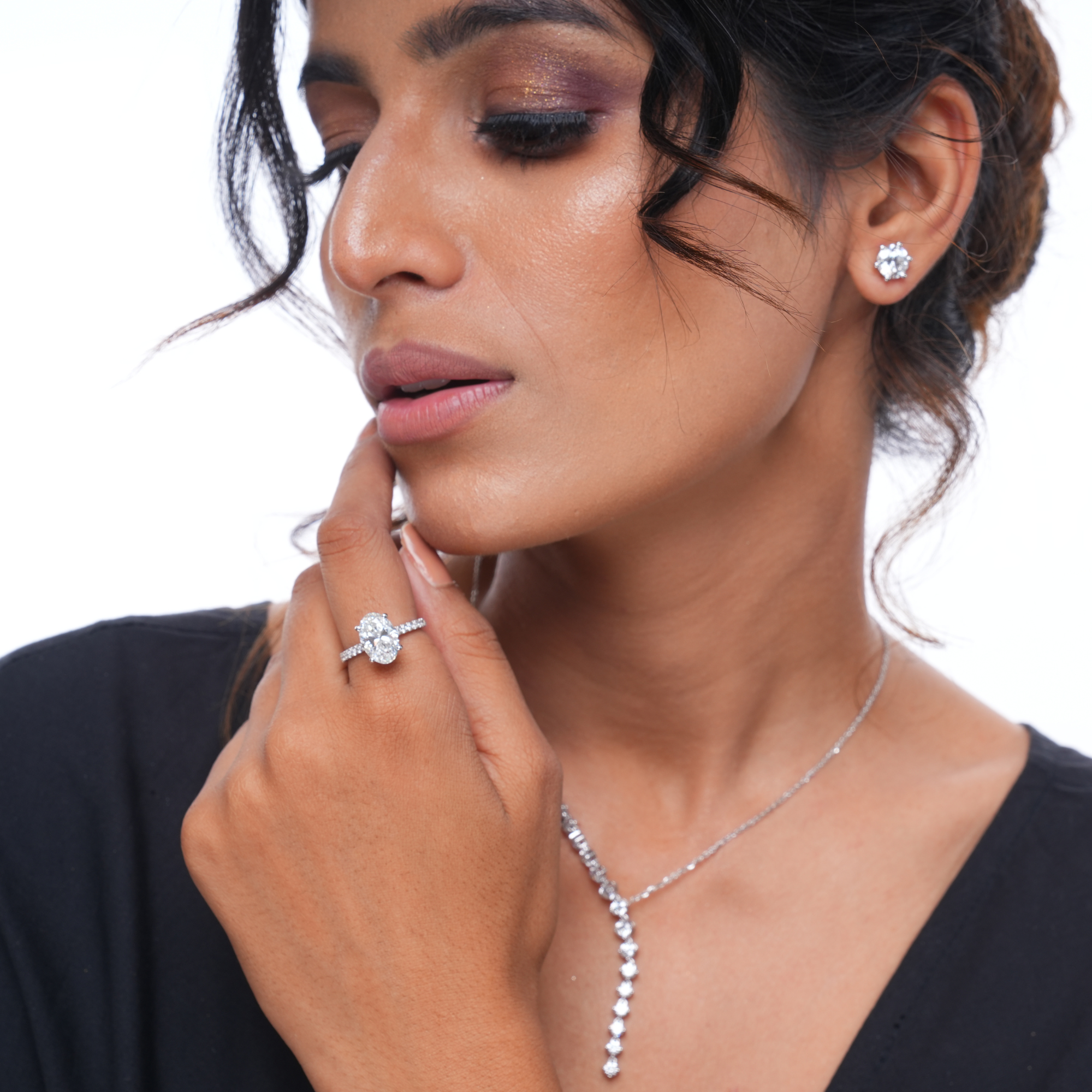 3 CT Imperial Oval Engagement Ring