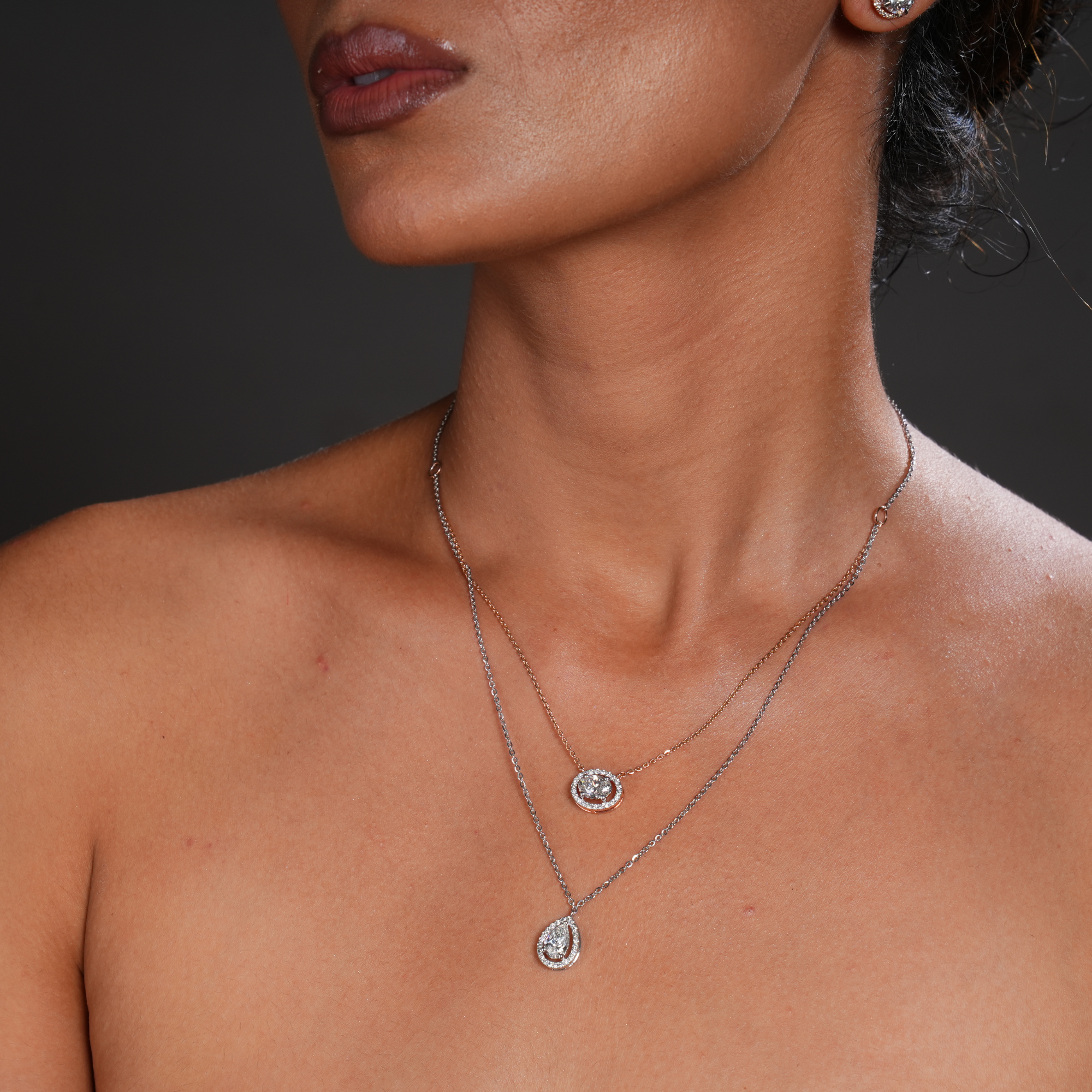 Majestic Aura Diamond Pendant