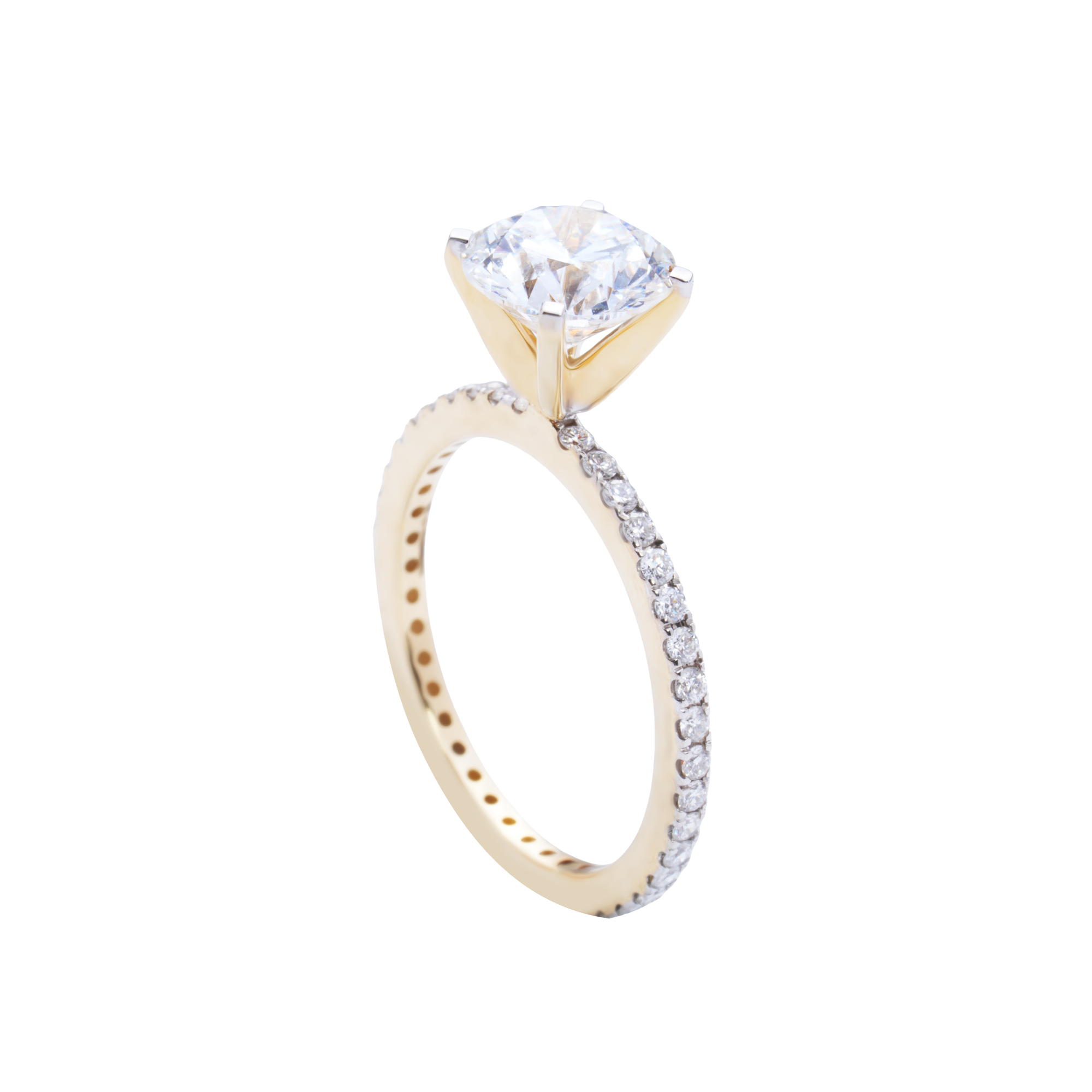 2 CT Statement Solitaire Stack