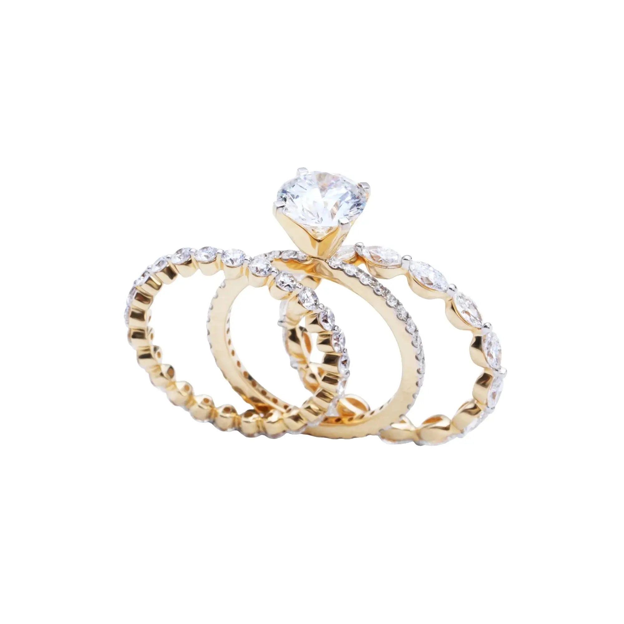 2 CT Statement Solitaire Stack