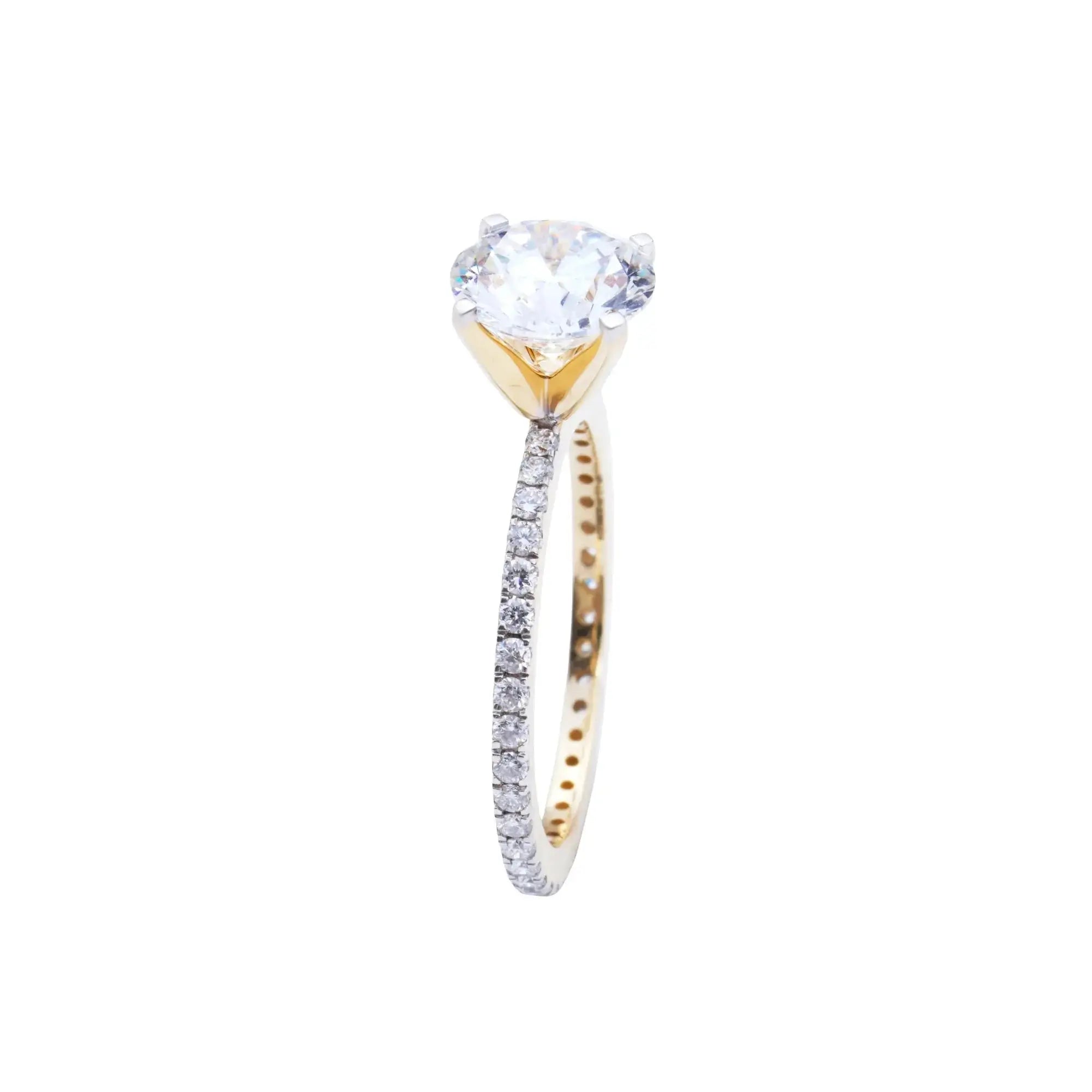 2 CT Statement Solitaire Stack
