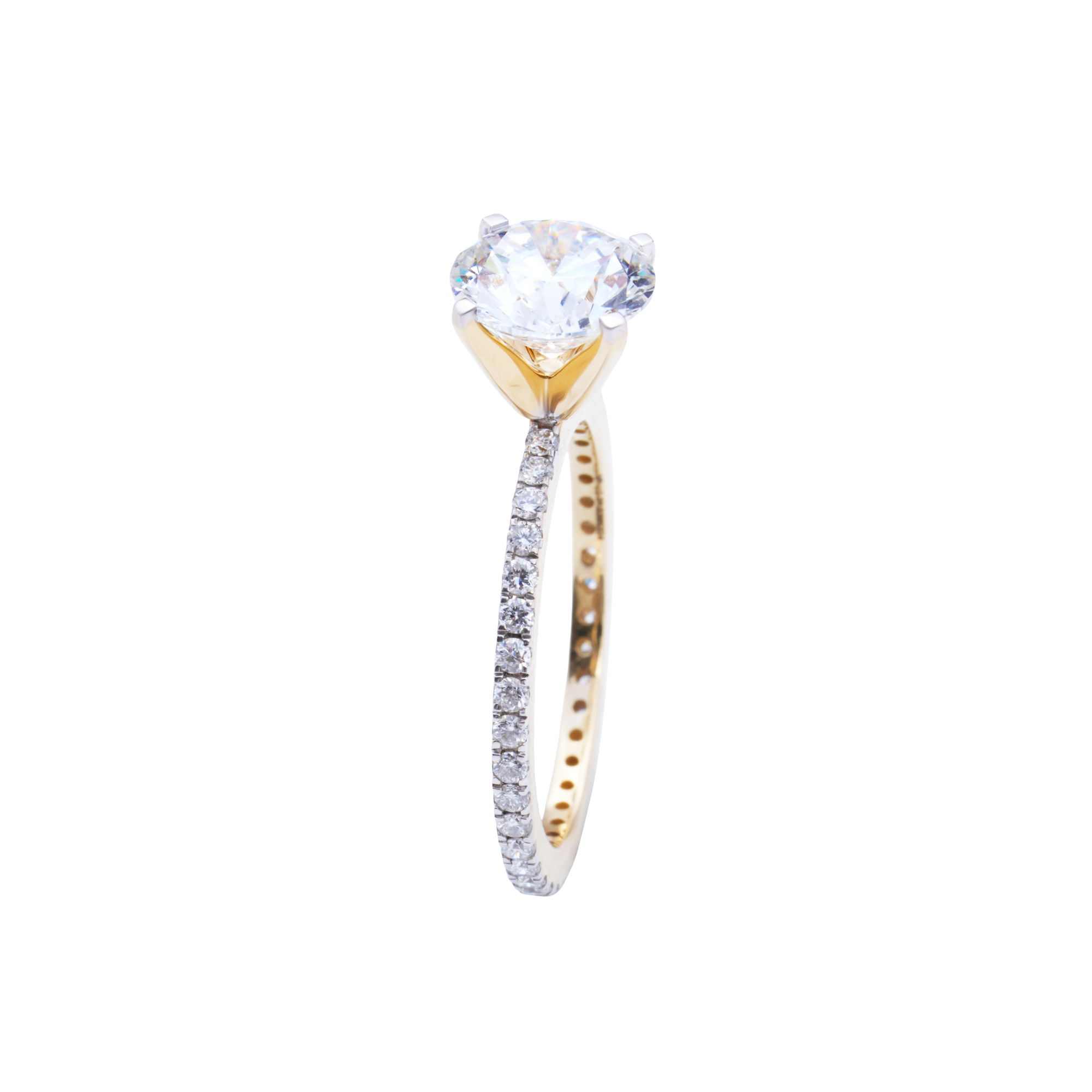 2 CT Statement Solitaire Stack