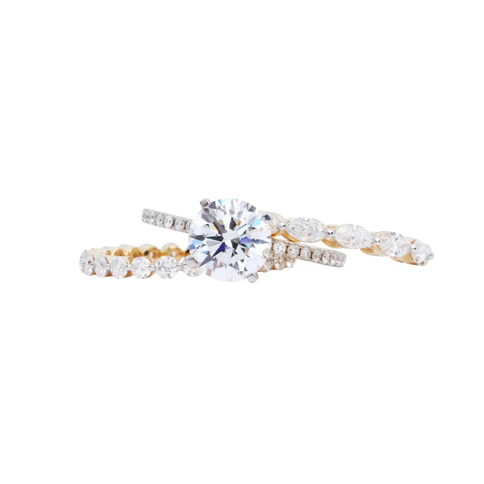 2 CT Statement Solitaire Stack