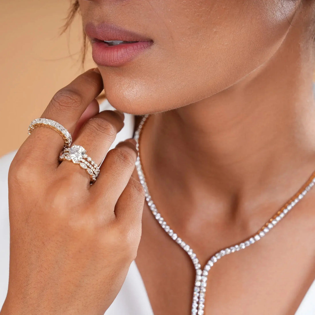 2 CT Statement Solitaire Stack