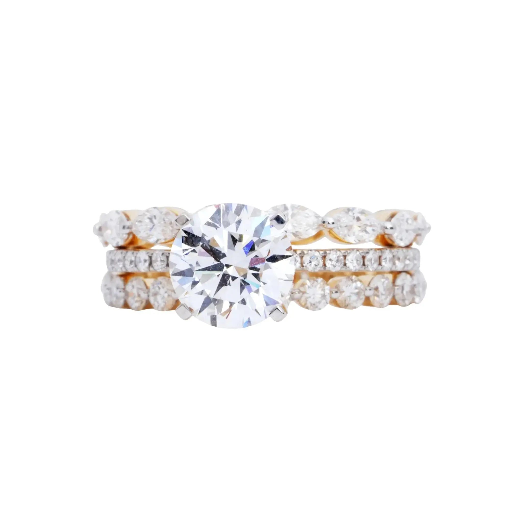 2 CT Statement Solitaire Stack