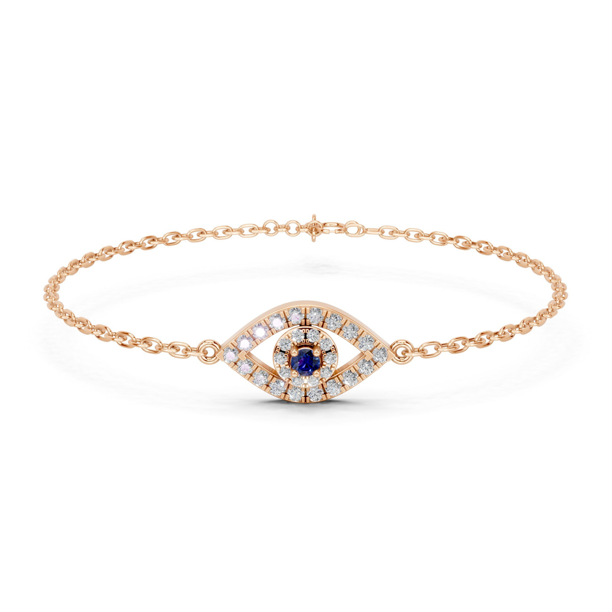 Evil Eye Diamond Bracelet