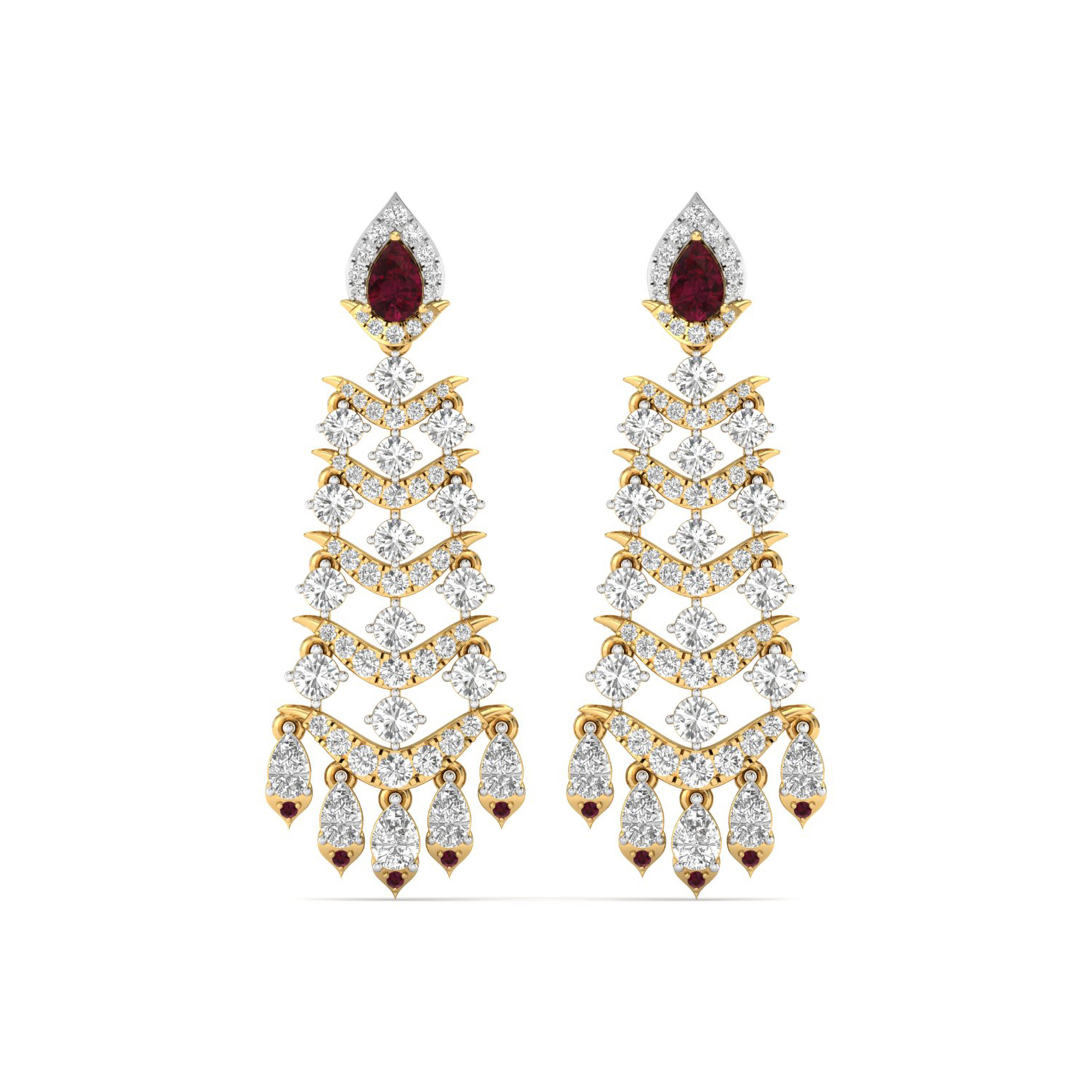 6.8 CT Radiance Unfolded: Diamond Chandeliers